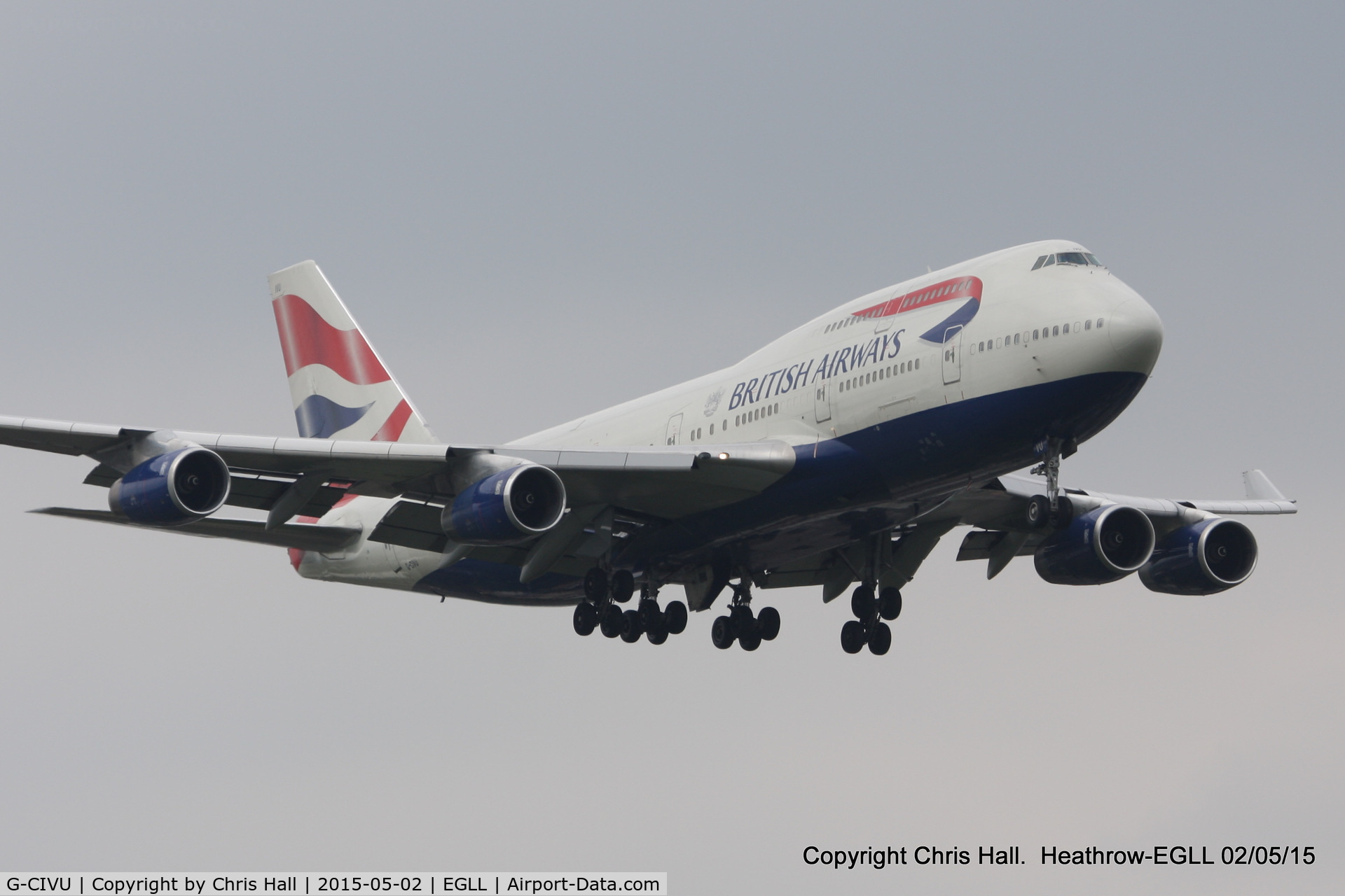 G-CIVU, 1998 Boeing 747-436 C/N 25810, British Airways