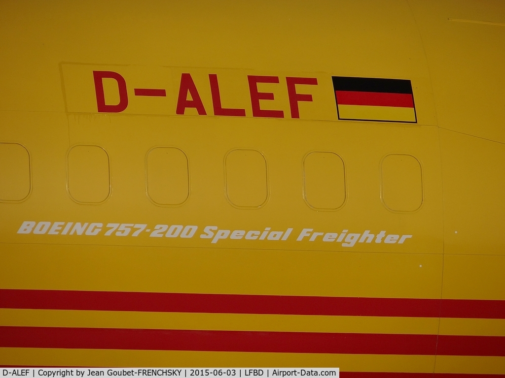 D-ALEF, 1985 Boeing 757-236/SF C/N 22189, European Air Transport