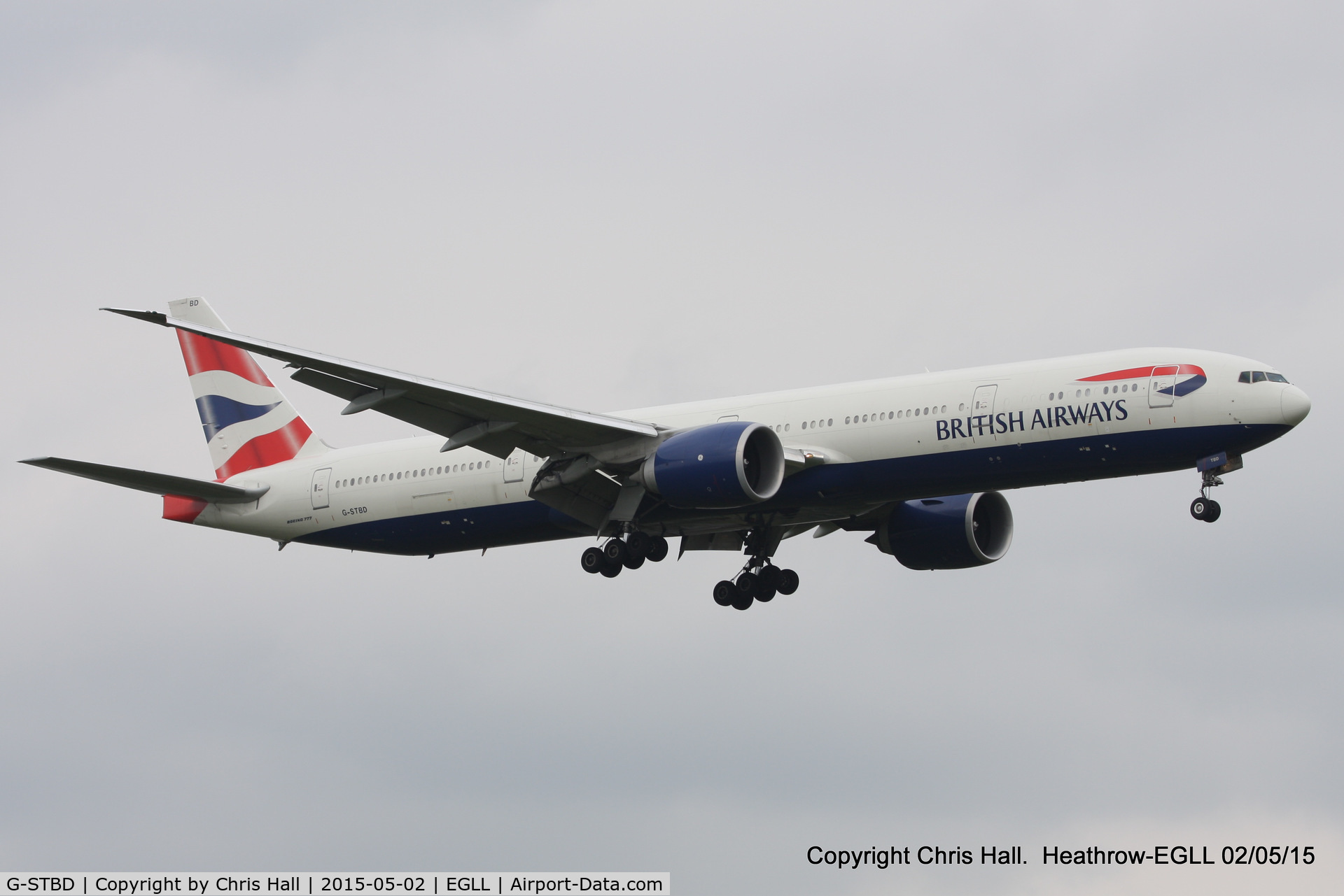 G-STBD, 2011 Boeing 777-36N/ER C/N 38695, British Airways