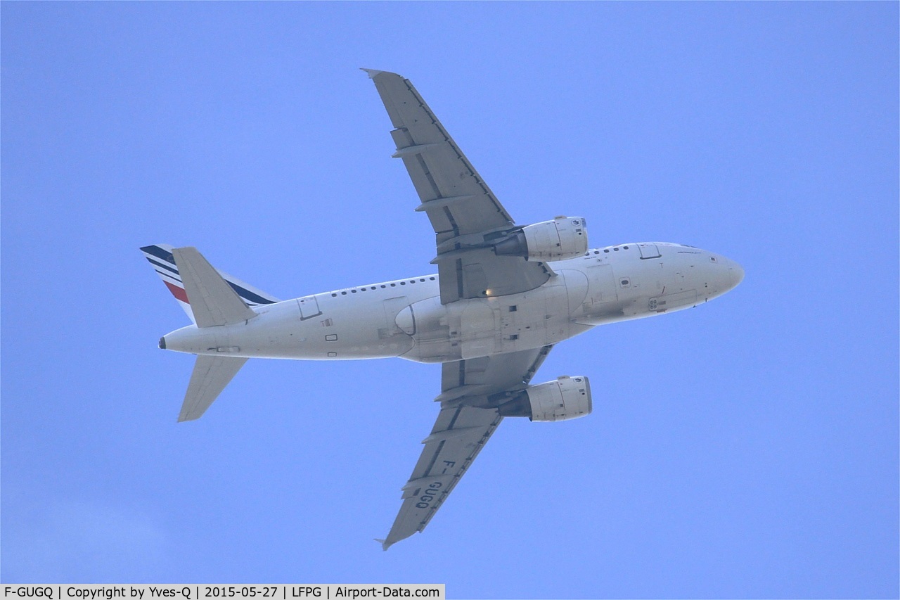 F-GUGQ, 2006 Airbus A318-111 C/N 2972, Airbus A318-111, Take off Rwy 26R, Roissy Charles De Gaulle Airport (LFPG-CDG)