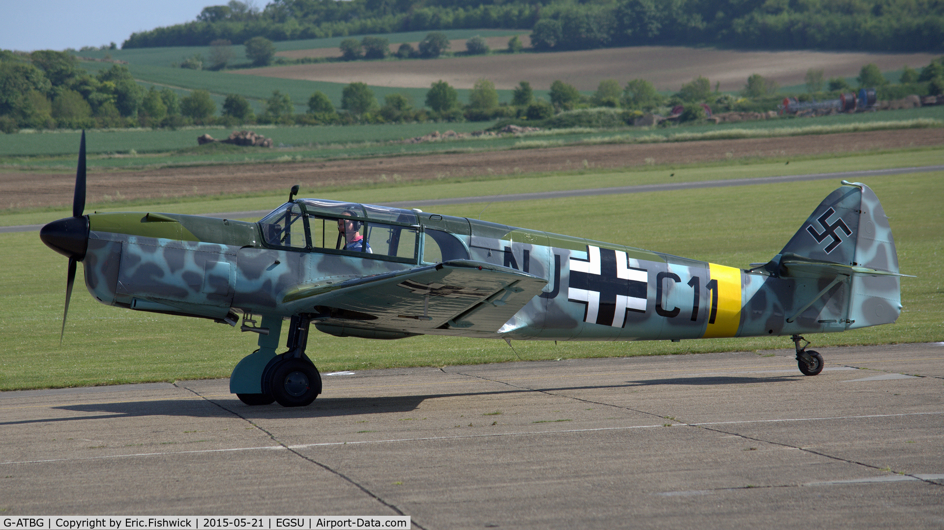 G-ATBG, 1945 Nord 1002 Pingouin II C/N 121, 1. G-ATBG at The Imperial War Museum, Duxford.