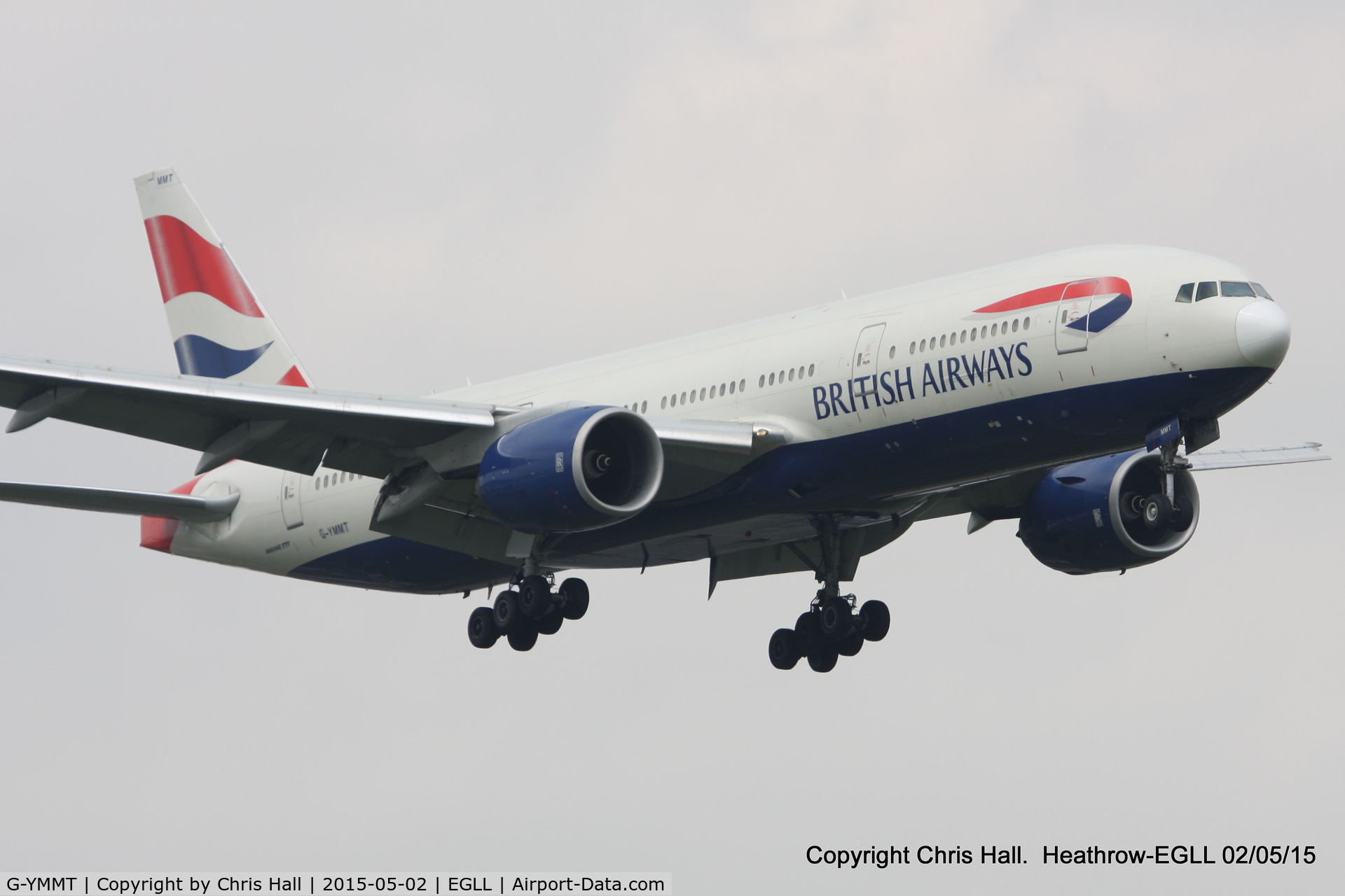 G-YMMT, 2009 Boeing 777-236/ER C/N 36518, British Airways