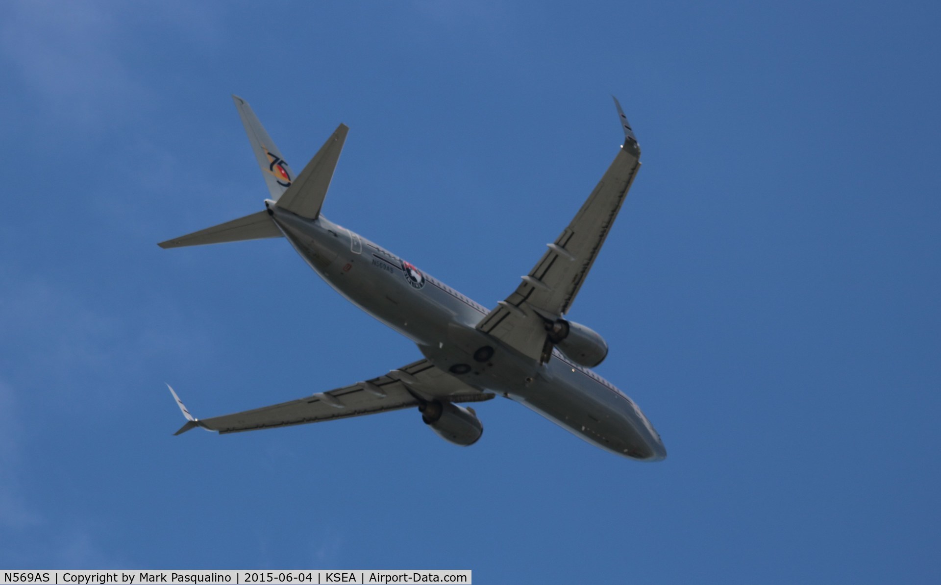 N569AS, 2007 Boeing 737-890 C/N 35184, Boeing 737-800