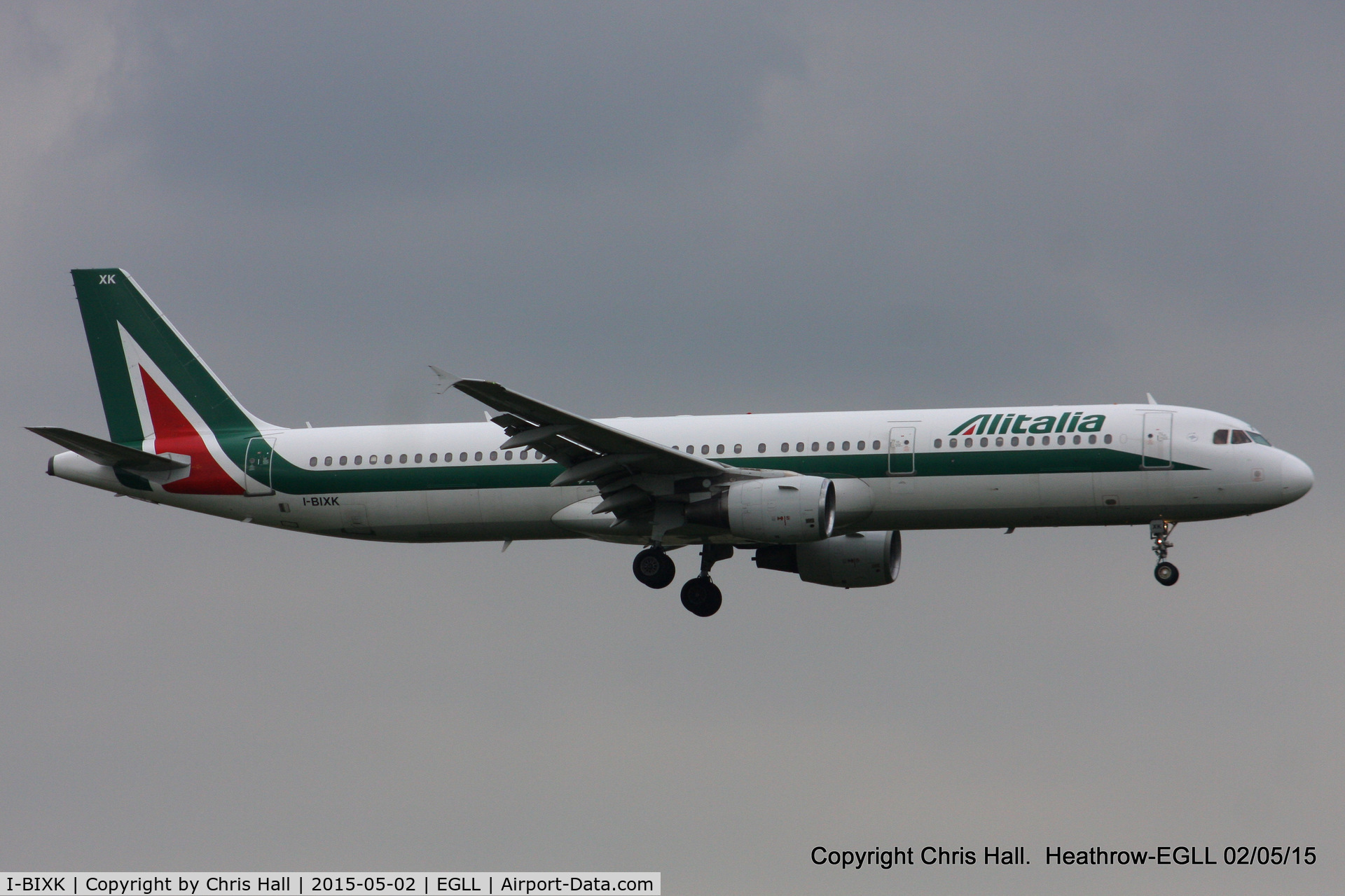 I-BIXK, 2000 Airbus A321-112 C/N 1220, Alitalia