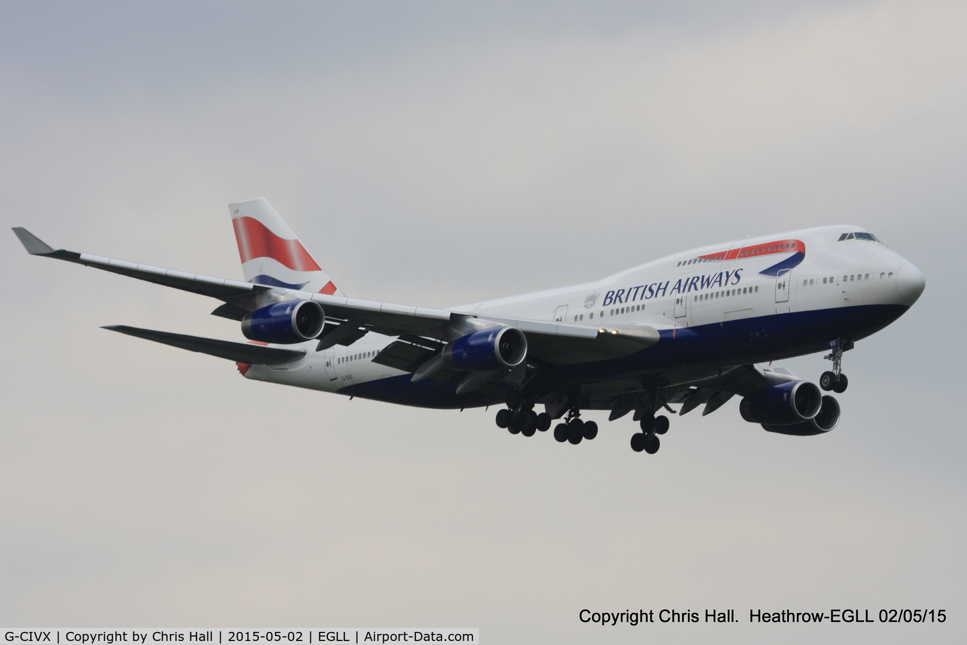 G-CIVX, 1998 Boeing 747-436 C/N 28852, British Airways