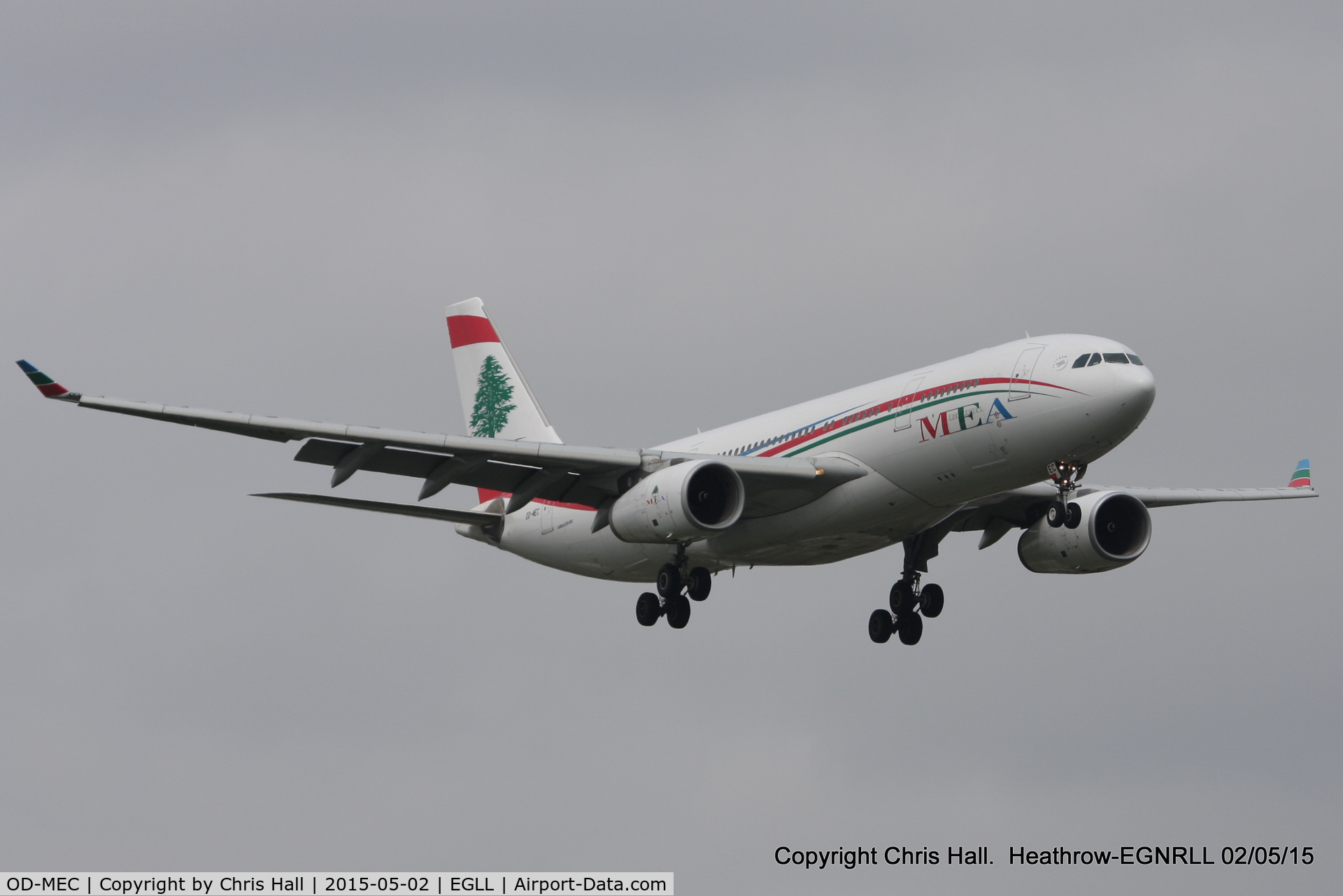 OD-MEC, 2009 Airbus A330-243 C/N 995, MEA - Middle East Airlines