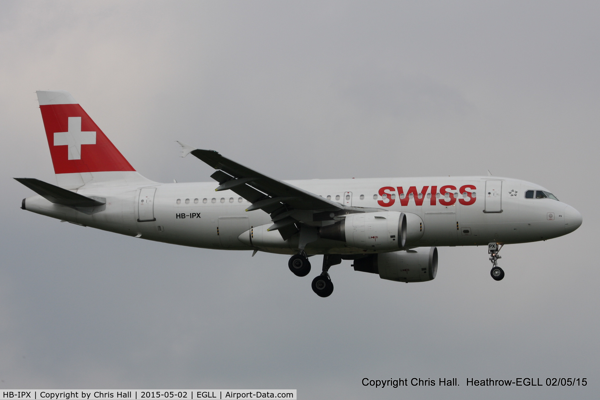 HB-IPX, 1996 Airbus A319-112 C/N 612, Swiss