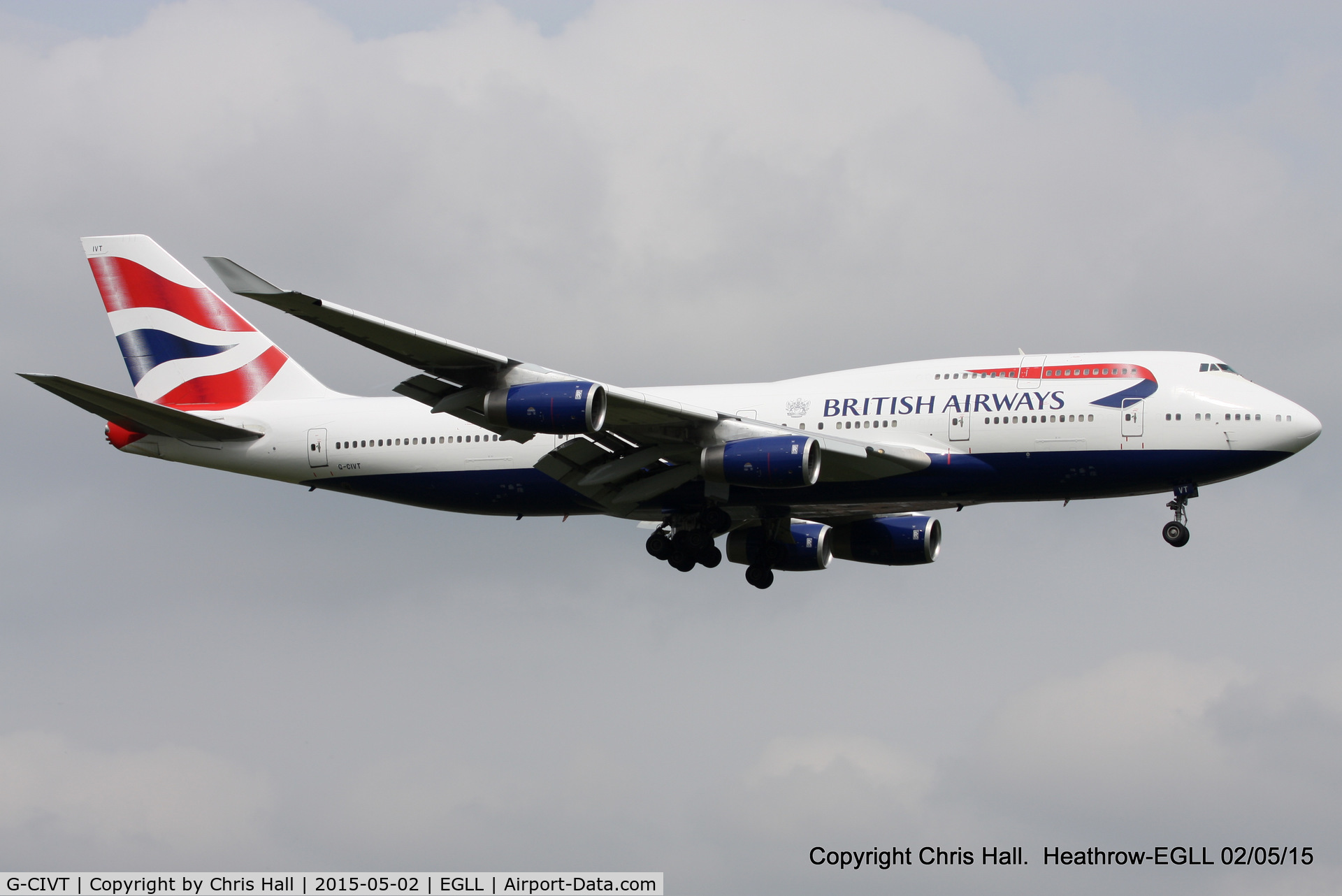 G-CIVT, 1998 Boeing 747-436 C/N 25821, British Airways