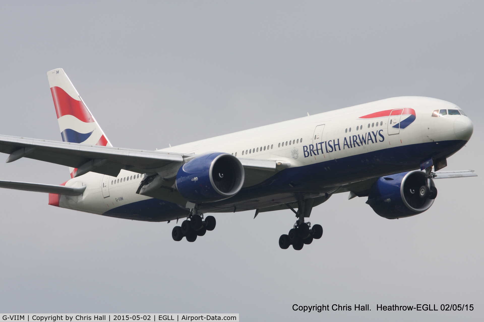 G-VIIM, 1998 Boeing 777-236/ER C/N 28841, British Airways