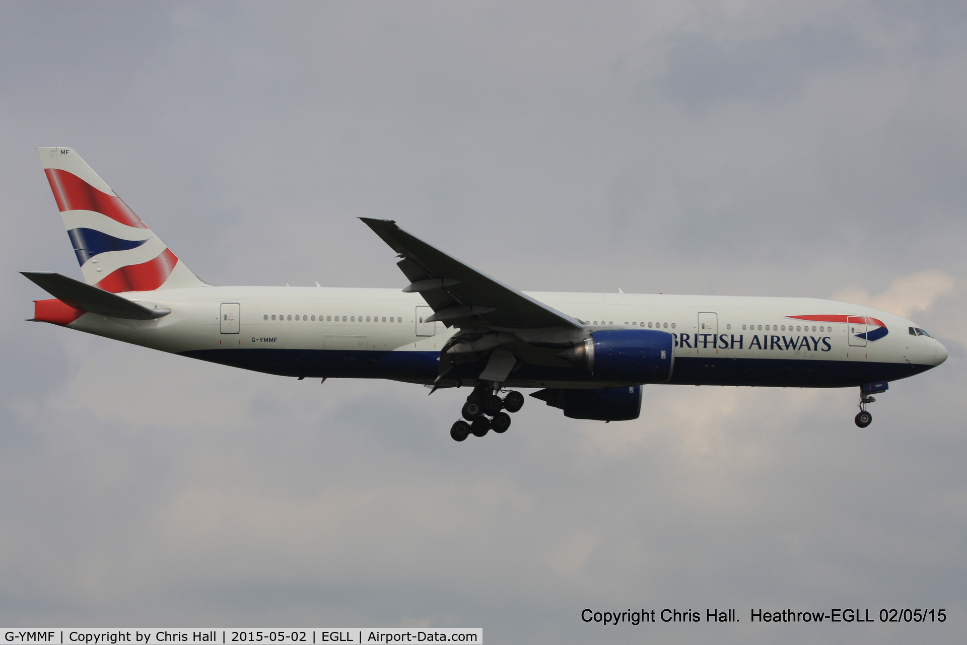 G-YMMF, 2000 Boeing 777-236 C/N 30307, British Airways