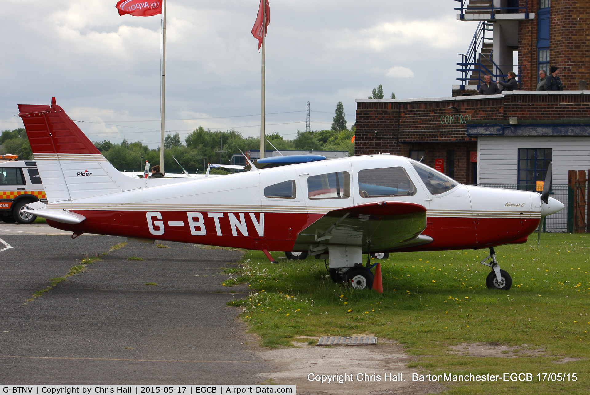 G-BTNV, 1978 Piper PA-28-161 Cherokee Warrior II C/N 28-7816590, Barton resident