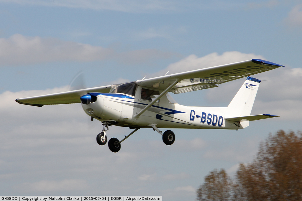 G-BSDO, 1978 Cessna 152 C/N 152-81657, Cessna 152 at The Real Aeroplane Club's Auster Fly-In, Breighton Airfield, May 4th 2015.