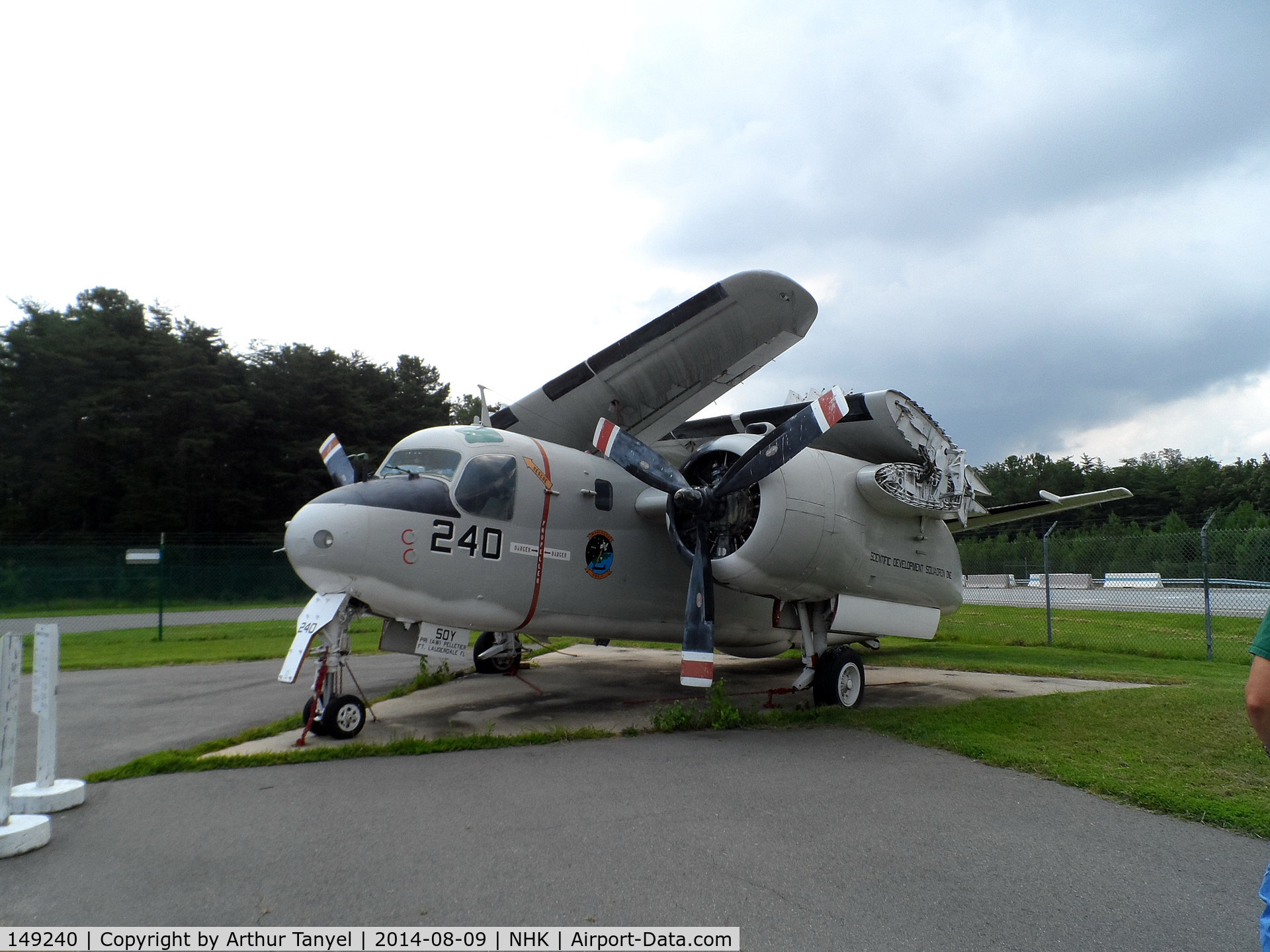 149240, Grumman US-2D Tracker C/N 84C, On display @ Patuxent River Naval Air Museum