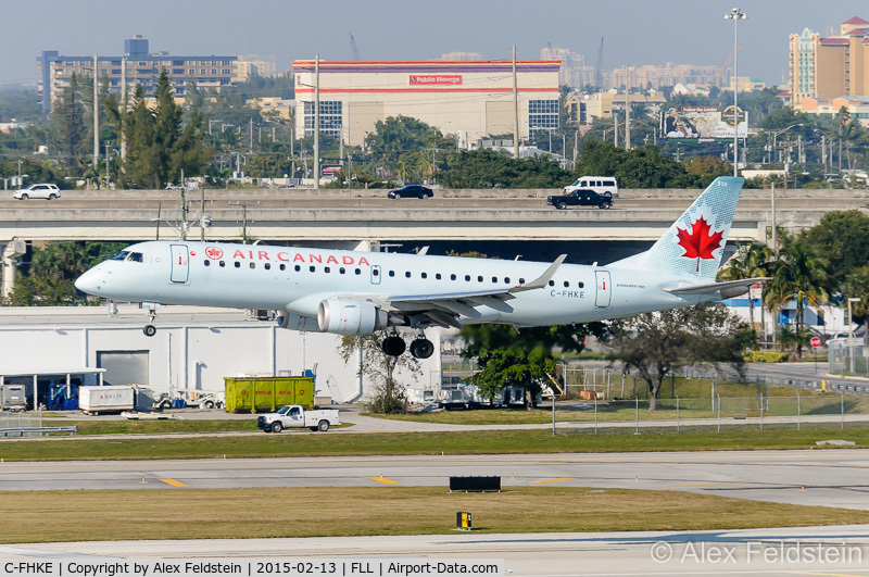 C-FHKE, 2006 Embraer 190AR (ERJ-190-100IGW) C/N 19000048, Ft. Lauderdale