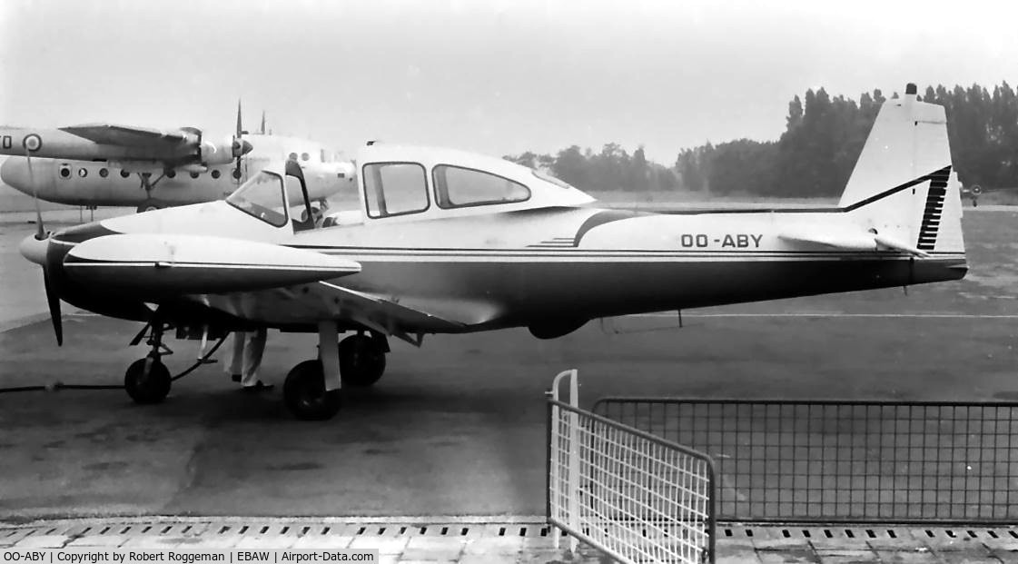 OO-ABY, 1947 North American Navion (NA-145) C/N NAV-4-159, 1965.