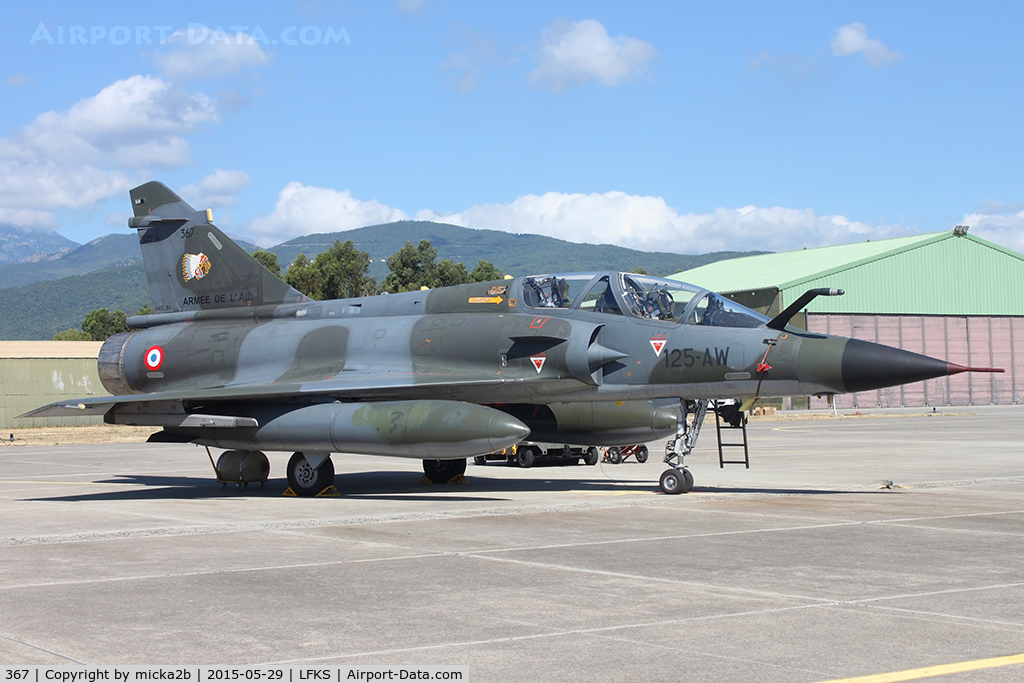 367, Dassault Mirage 2000N C/N 362, Parked