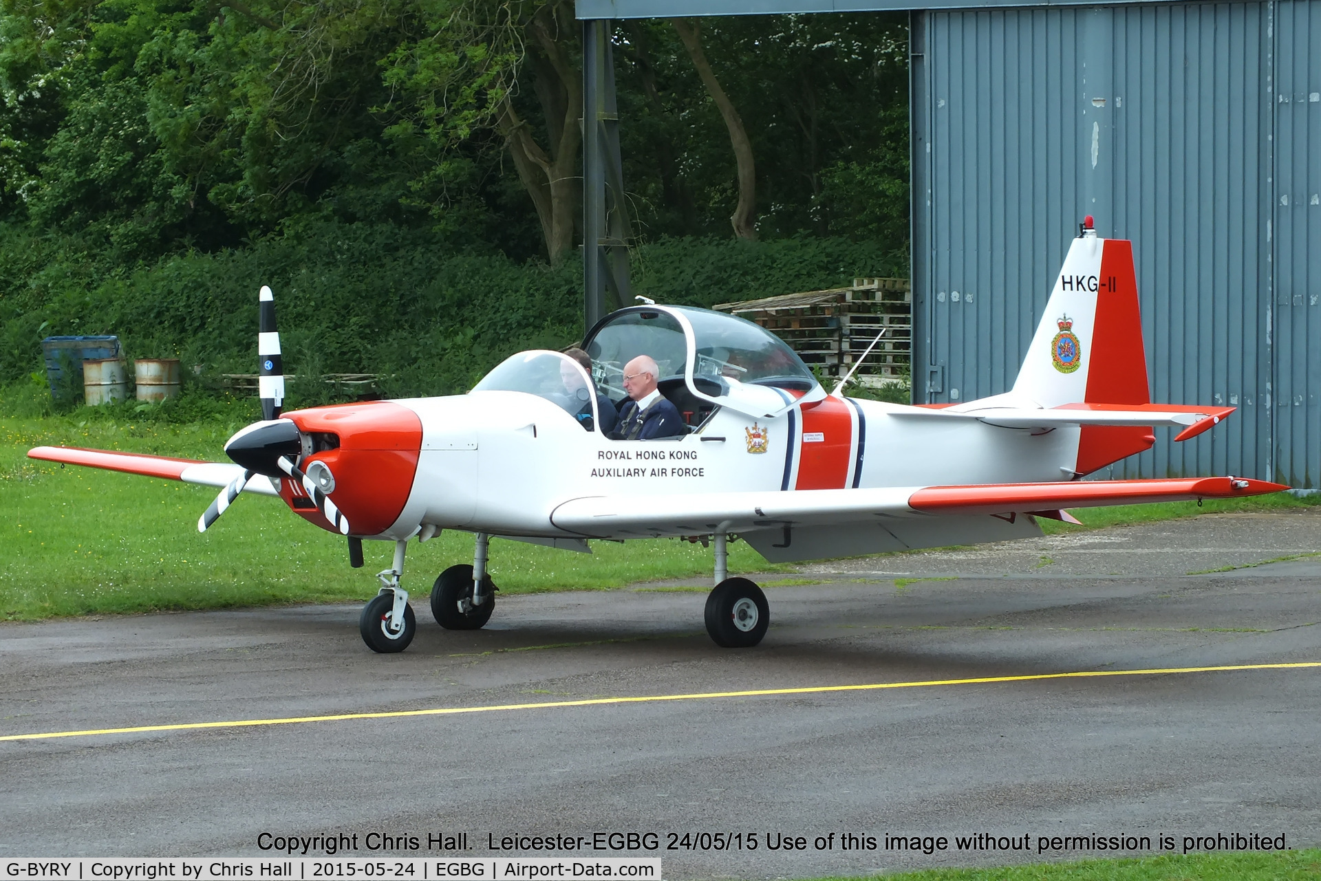 G-BYRY, 1987 Slingsby T-67M-200 Firefly C/N 2042, Leicester resident