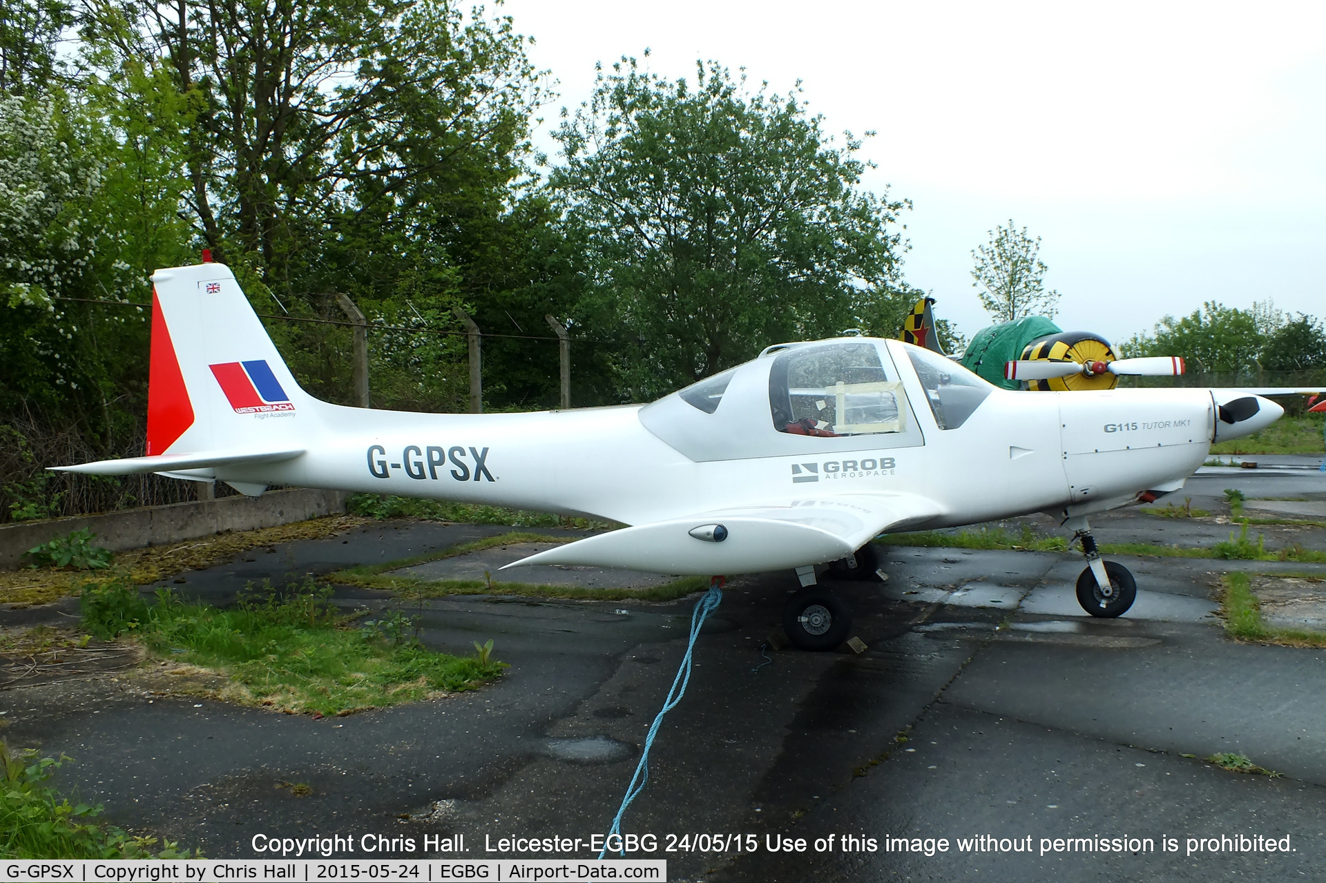 G-GPSX, 1988 Grob G-115A C/N 8040, Westbeach Aviation