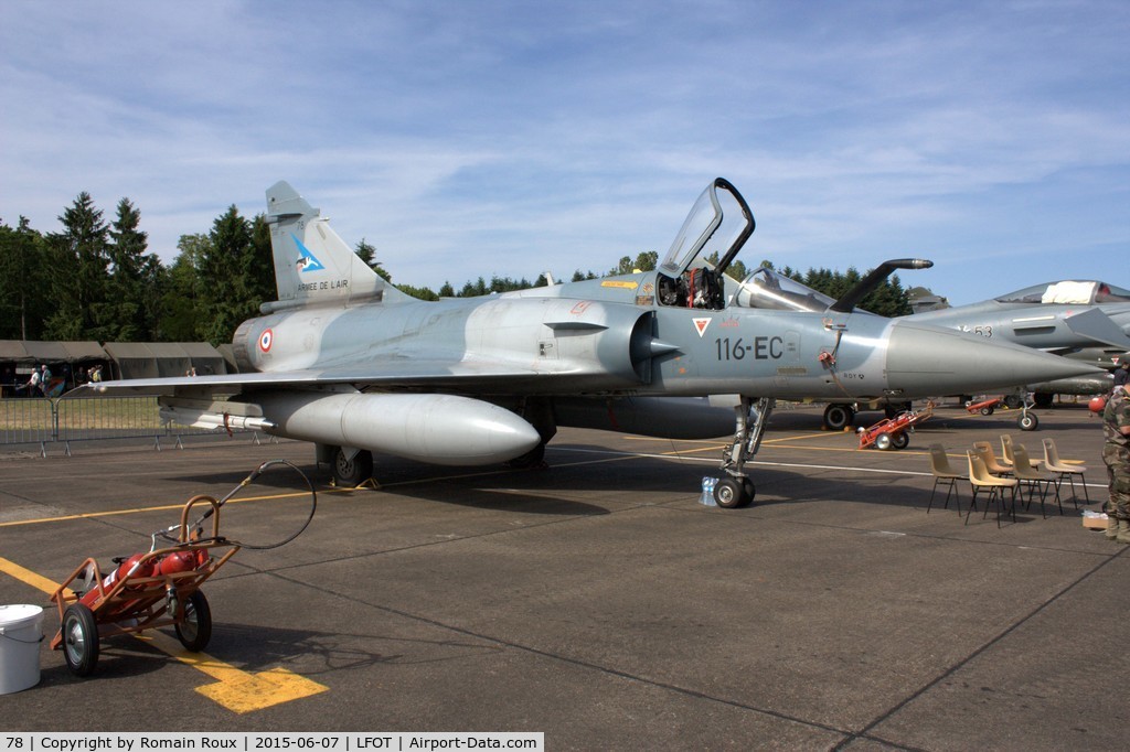78, Dassault Mirage 2000-5F C/N 318, Parked