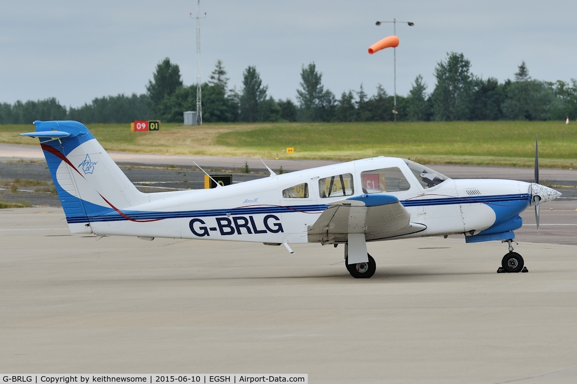G-BRLG, 1984 Piper PA-28RT-201T Turbo Arrow IV Arrow IV C/N 28R-8431027, Nice visitor.