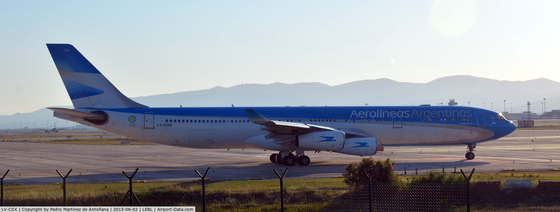 LV-CSX, 2000 Airbus A340-313X C/N 373, El Prat - Barcelona - España