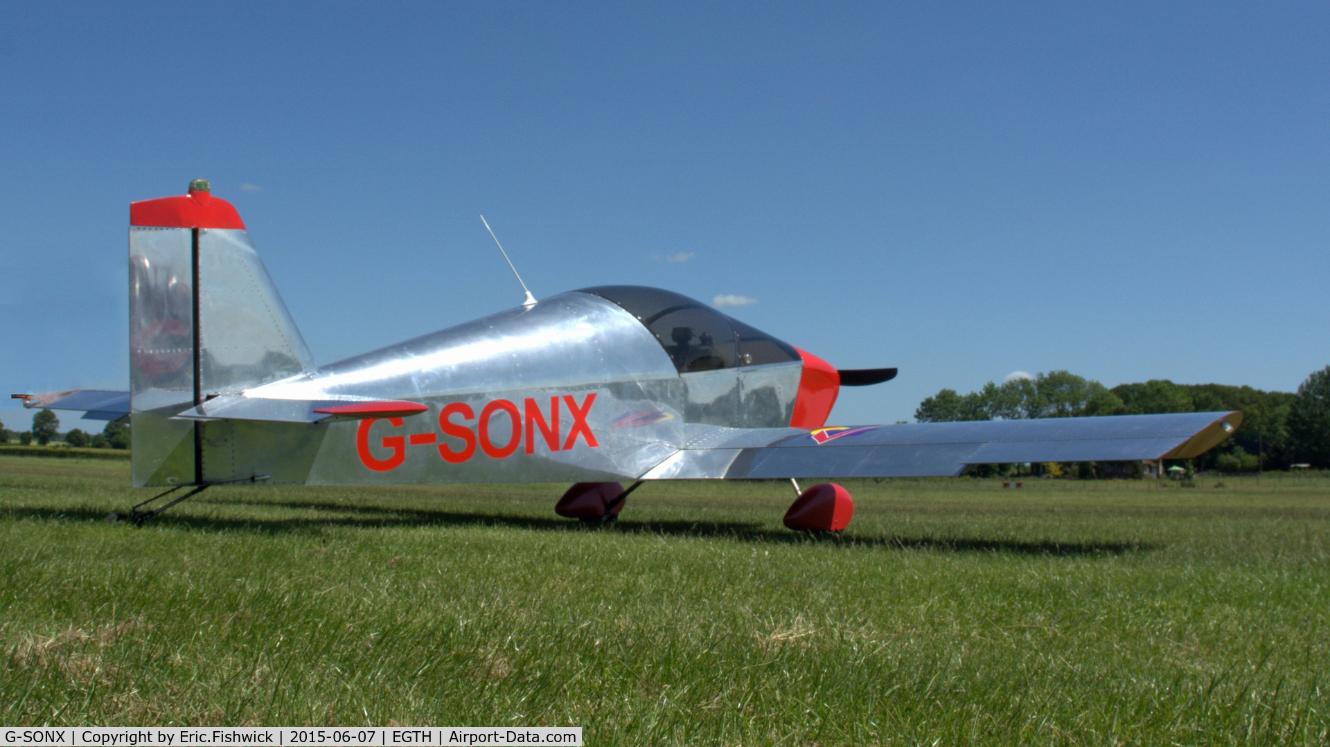 G-SONX, 2010 Sonex Sonex C/N LAA 337-14776, 2. G-SONX at The Shuttleworth Flying Day and LAA Party in the Park, June 2015.