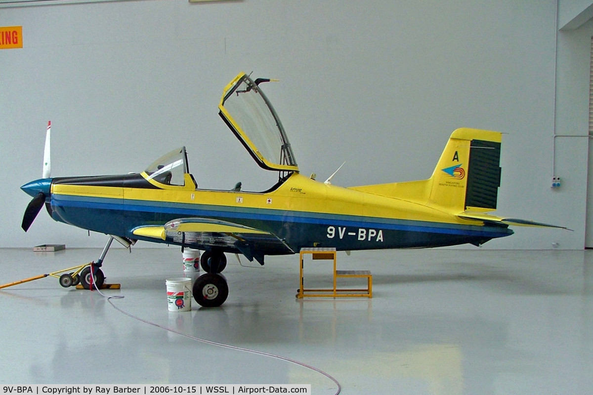 9V-BPA, 2002 Pacific Aerospace CT/4E Airtrainer C/N 231, Pacific Aerospace CT/4E Airtrainer [231] (Singapore Youth Flying Club) Seletar~9V 15/10/2006