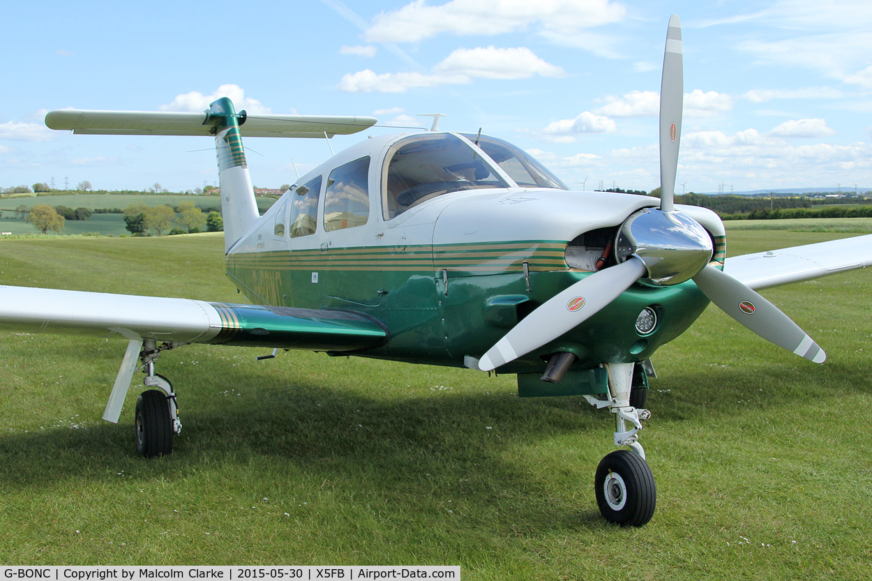 G-BONC, 1979 Piper PA-28RT-201 Arrow IV C/N 28R-7918007, Piper PA-28RT-201 Arrow IV at Fishburn Airfield UK, May 30th 2015.