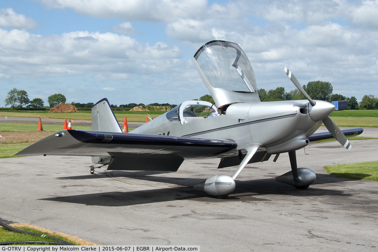 G-OTRV, 1999 Vans RV-6 C/N PFA 181-13302, Vans RV-6 at The Real Aeroplane Club's Radial Engine Aircraft Fly-In, Breighton Airfield, June 7th 2015.