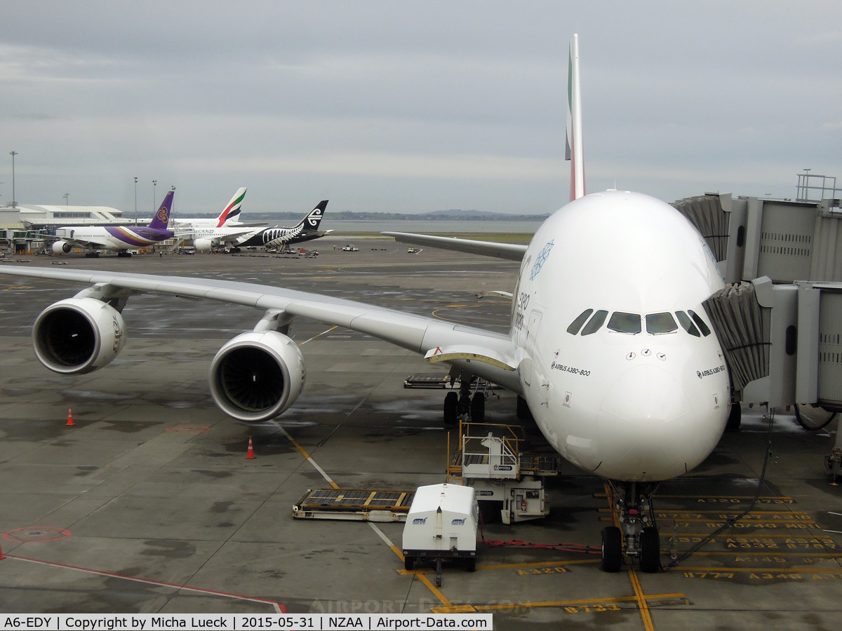 A6-EDY, 2012 Airbus A380-861 C/N 106, At Auckland