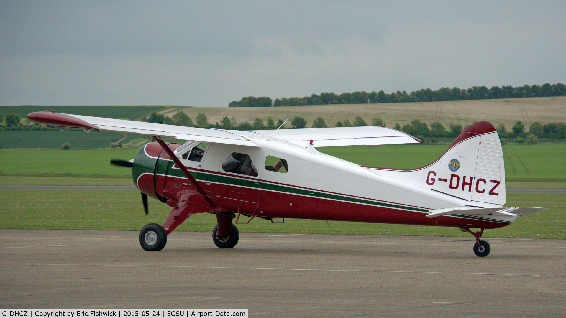 G-DHCZ, 1960 De Havilland Canada DHC-2 Beaver AL.1 C/N 1442, 1. The Canadian Beaver preparing to display at The IWM VE Day Anniversary Air Show, May 2015
