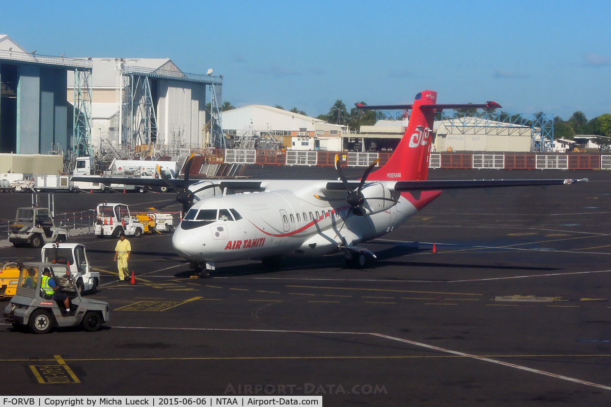 F-ORVB, 2013 ATR 42-600 C/N 1007, Poerani