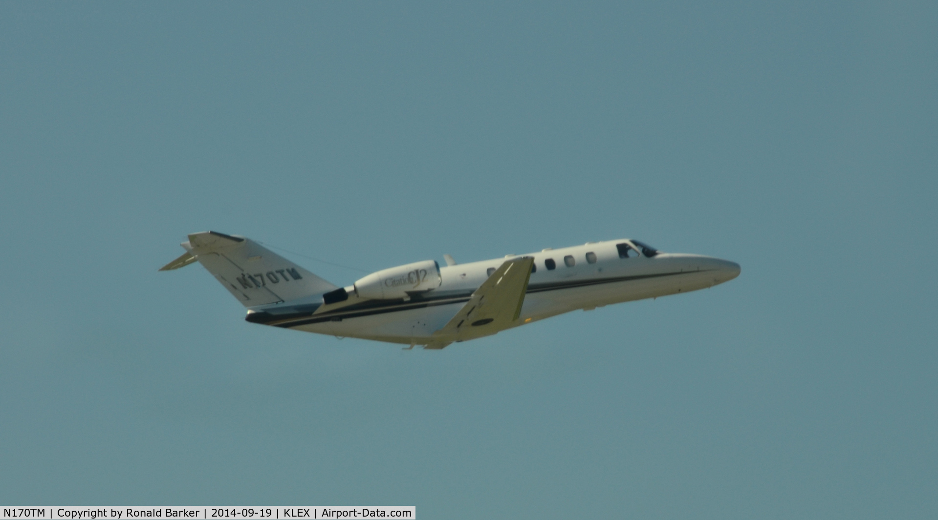 N170TM, 2002 Cessna 525A CitationJet CJ2 C/N 525A0100, Takeoff Lexington