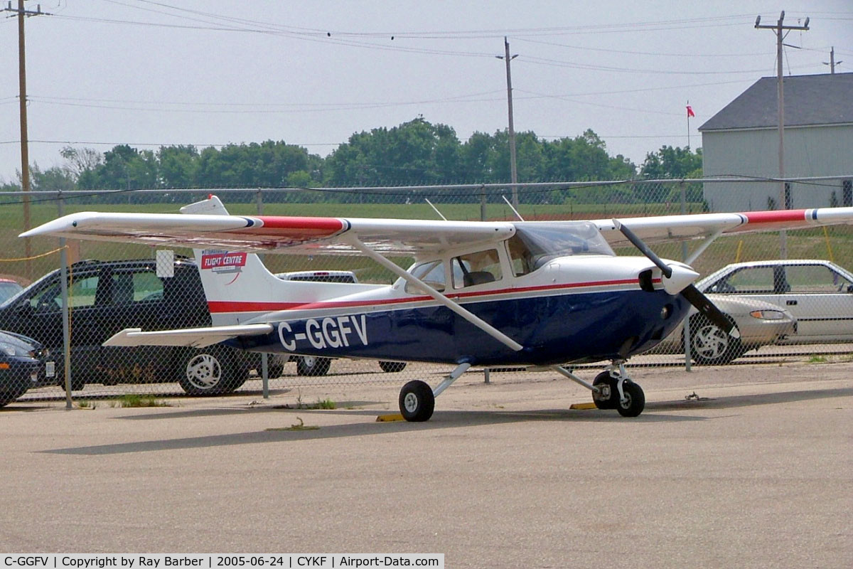 C-GGFV, 1980 Cessna 172N C/N 17273938, Cessna 172N Skyhawk [172-73938] (Waterloo Wellington Flight Centre) Kitchener-Waterloo Regional~C 24/06/2005