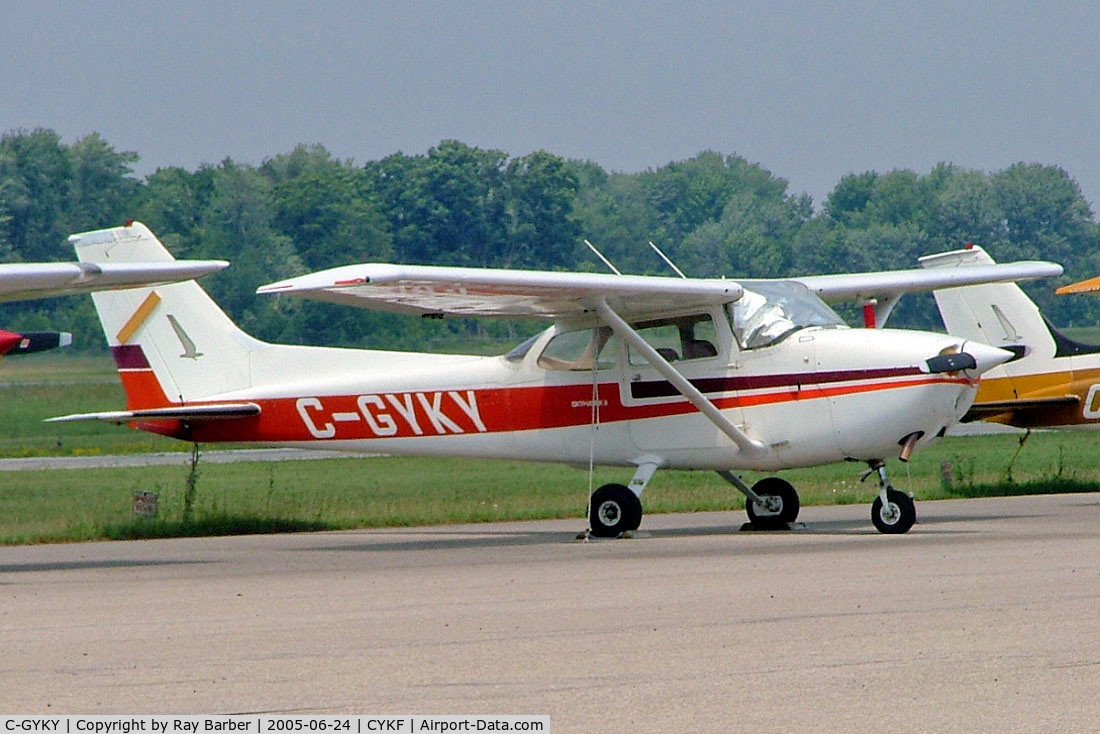 C-GYKY, 1976 Cessna 172N C/N 172-68370, Cessna 172N Skyhawk [172-68370] Kitchener-Waterloo Regional~C 24/06/2005