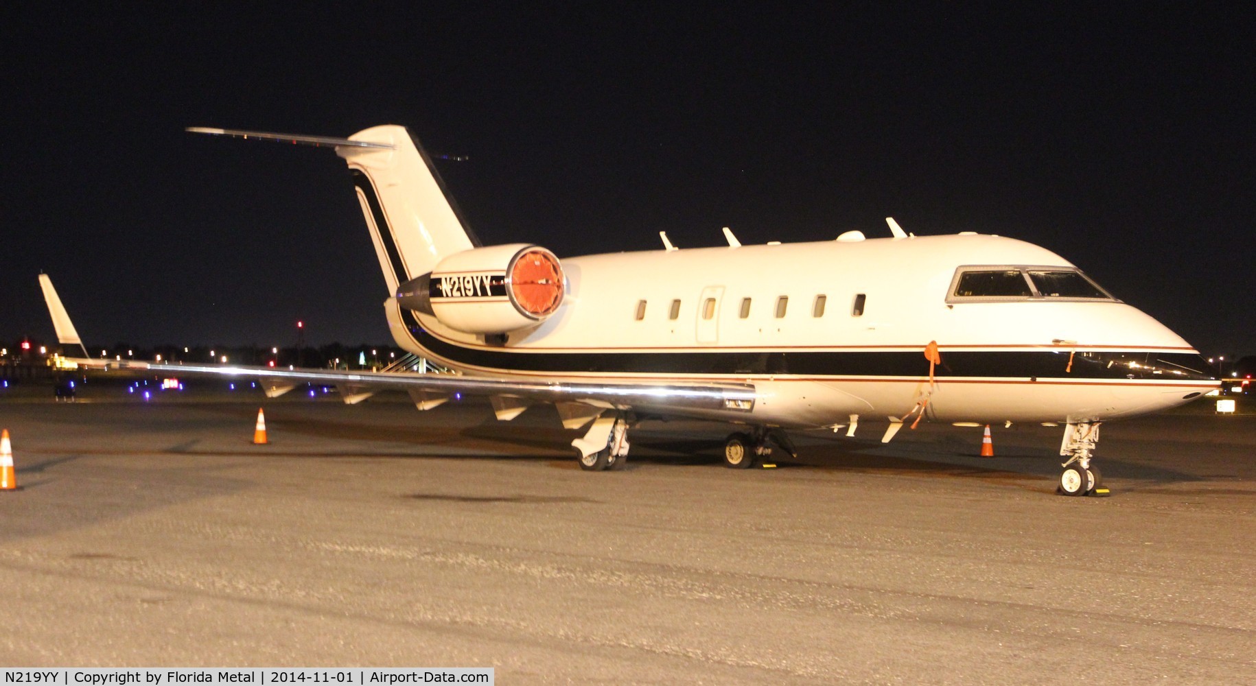 N219YY, 1989 Canadair Challenger 604 (CL-600-2B16) C/N 5055, Challenger 601