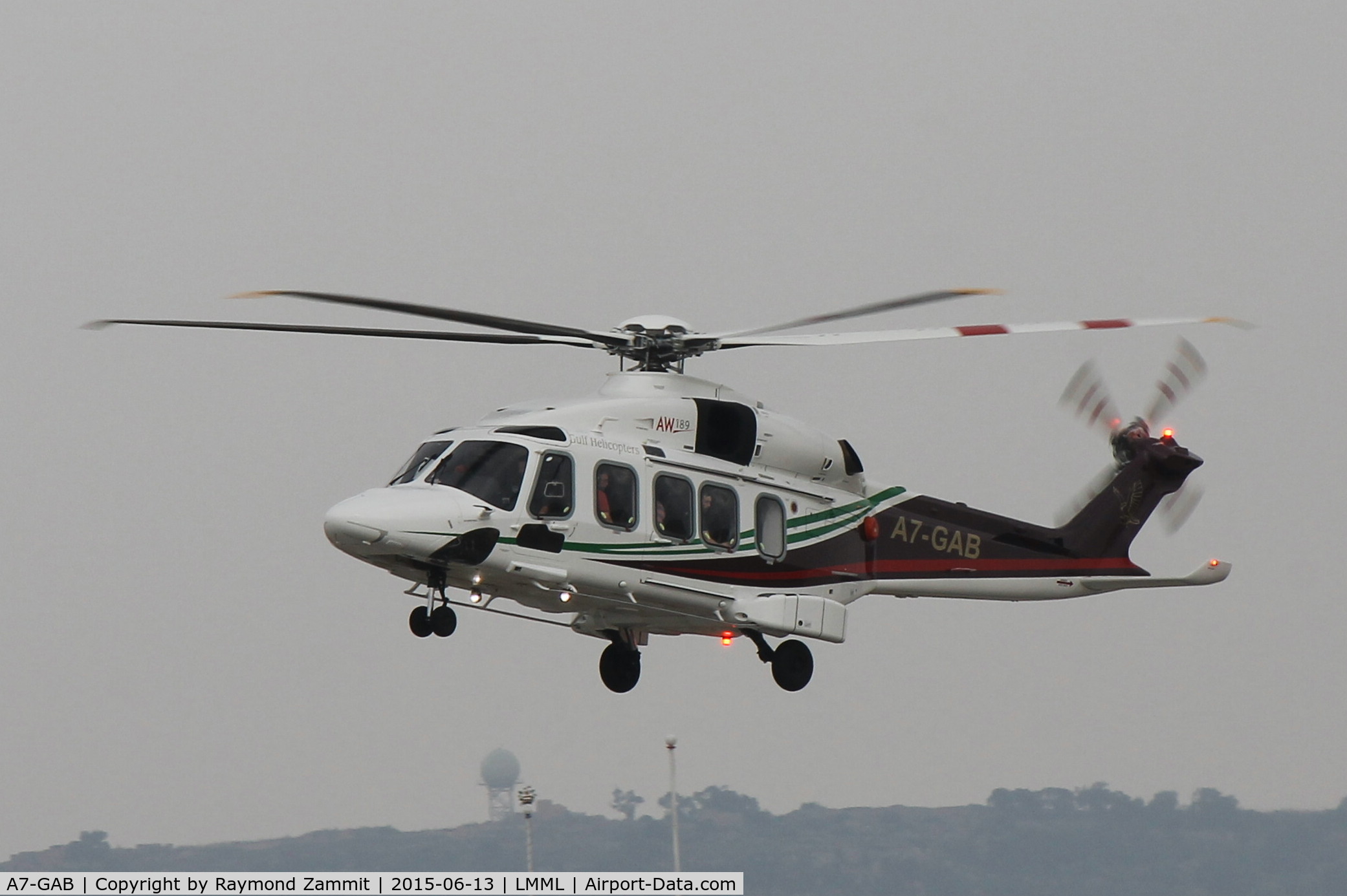 A7-GAB, 2014 AgustaWestland AW-189 C/N 49010, Agusta Westland AW-189 A7-GAB Gulf Helicopters
