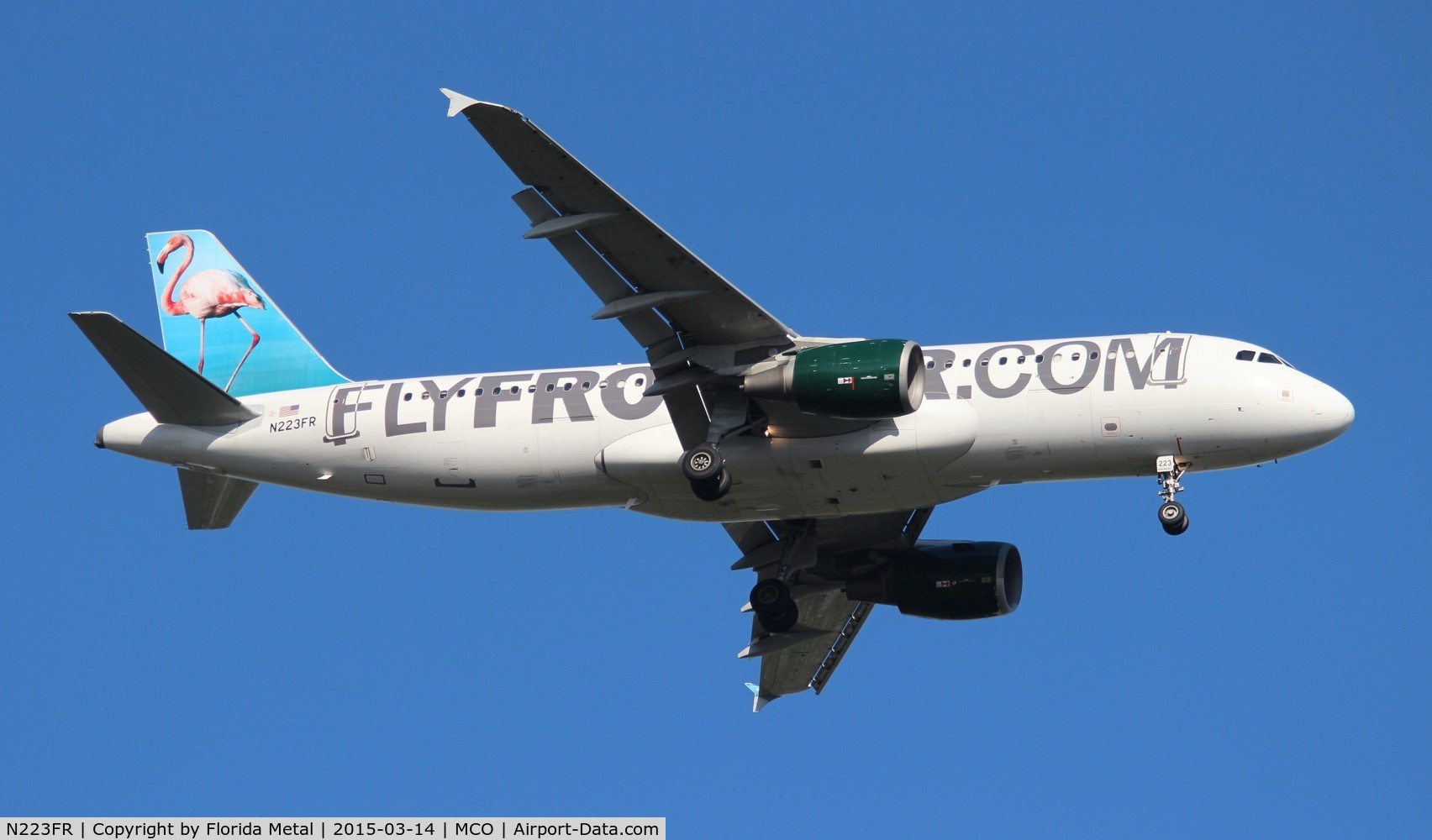 N223FR, 2006 Airbus A320-214 C/N 2695, Francesca the Flamingo