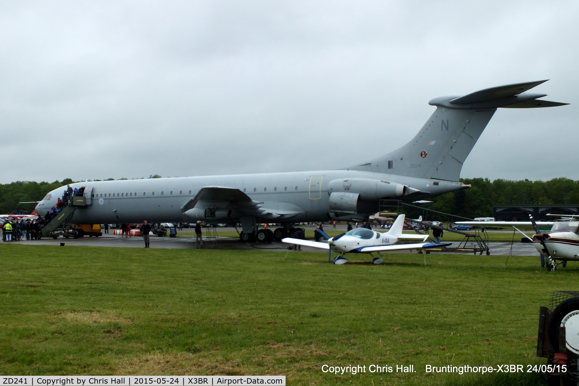 ZD241, 1968 Vickers Super VC10 K.4 C/N 863, at the Cold War Jets Open Day 2015