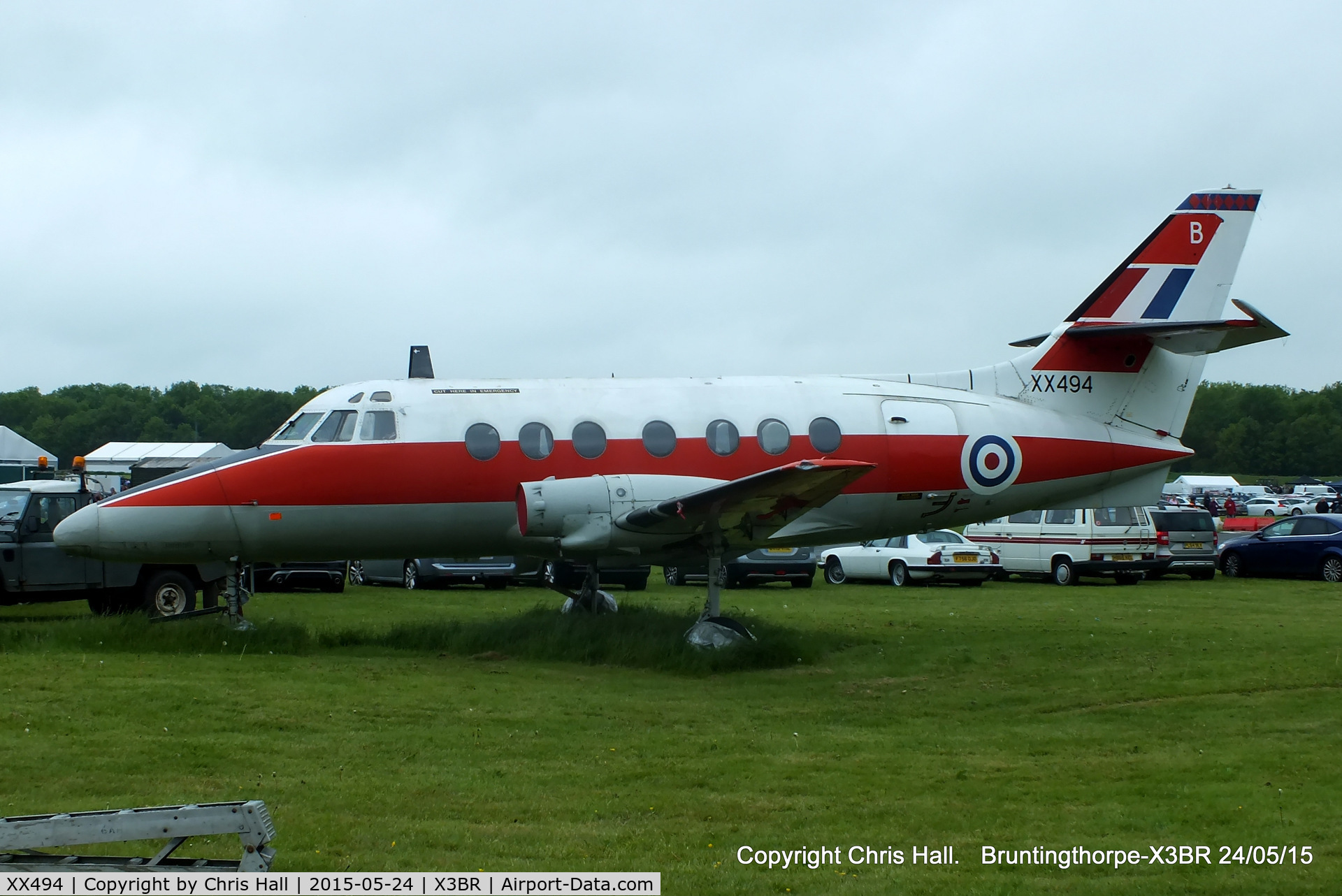 XX494, 1975 Scottish Aviation HP-137 Jetstream T.1 C/N 422, at the Cold War Jets Open Day 2015