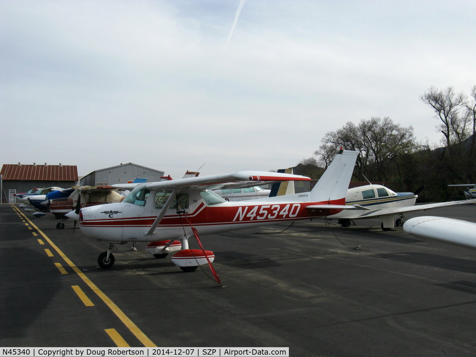 N45340, 1975 Cessna 150M C/N 15076856, 1975 Cessna 150M, Continental O-200 100 Hp
