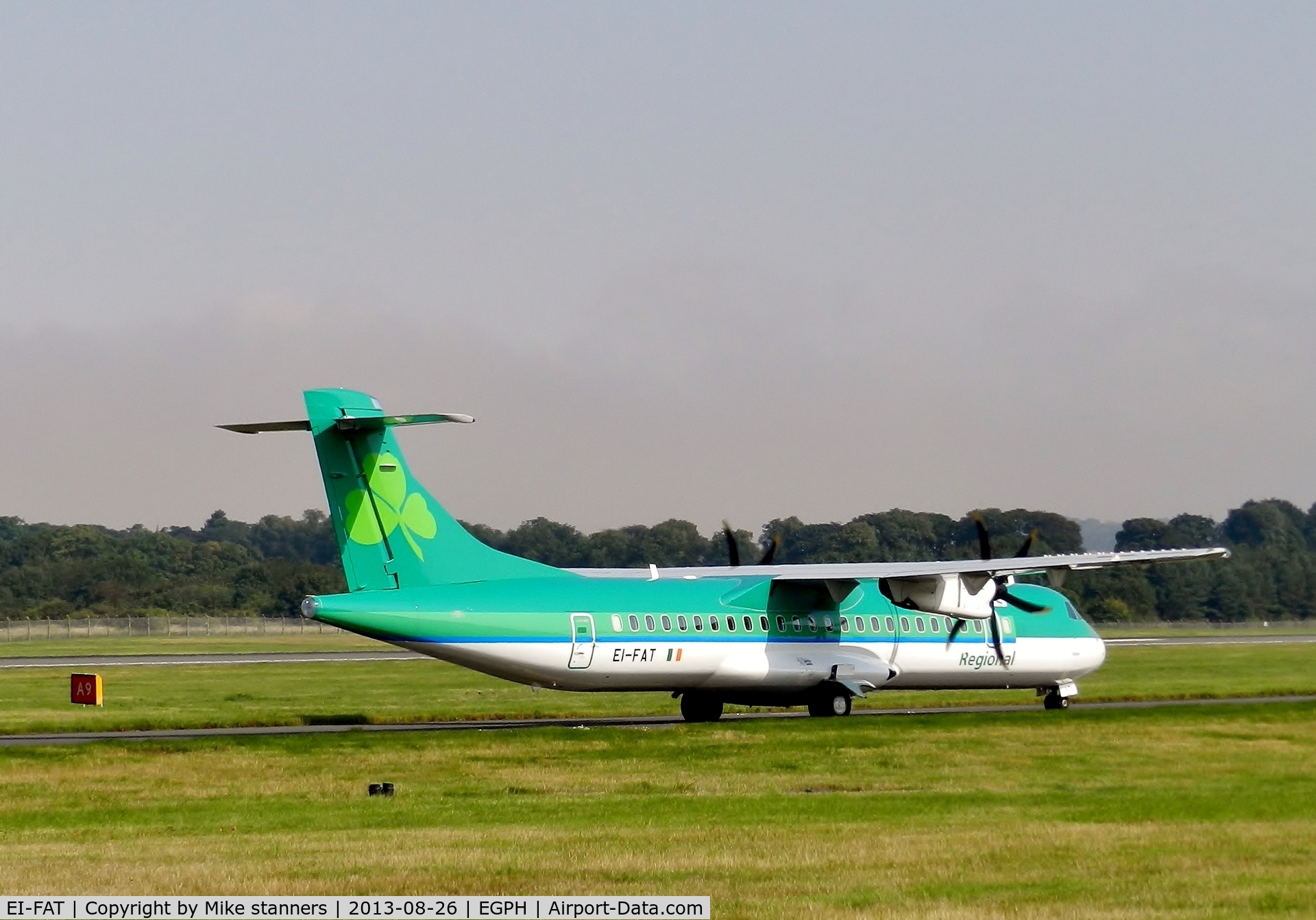 EI-FAT, 2013 ATR 72-600 (72-212A) C/N 1097, REA52ED Arrives from DUB