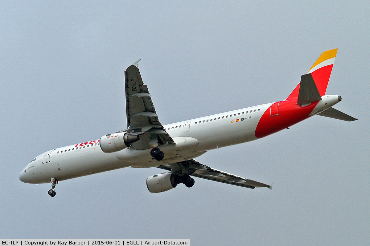 EC-ILP, 2002 Airbus A321-211 C/N 1716, Airbus A321-211 [1716] (Iberia) Home~G 01/06/2015.On approach 27R.