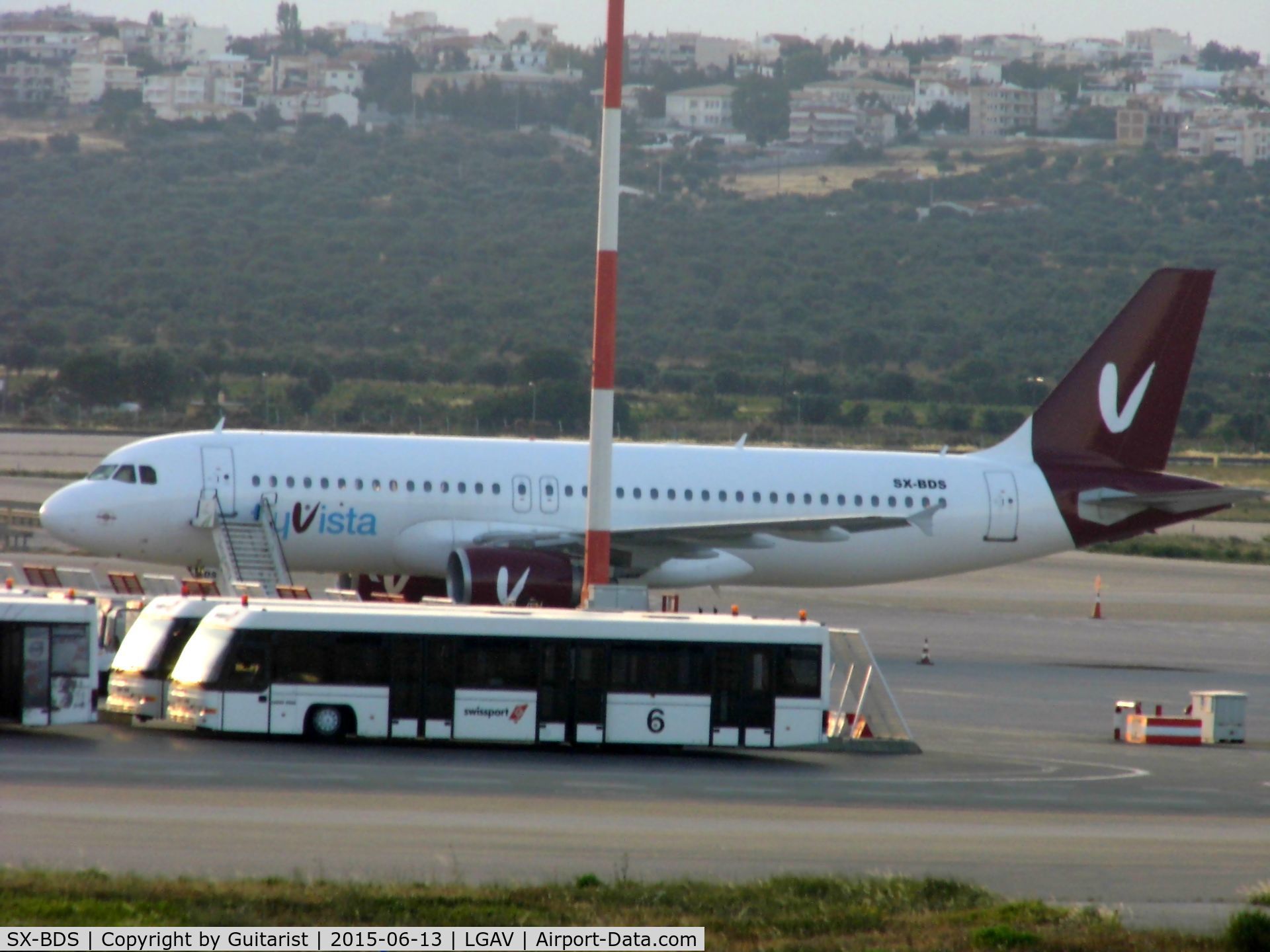 SX-BDS, 1998 Airbus A320-214 C/N 0879, At Athens