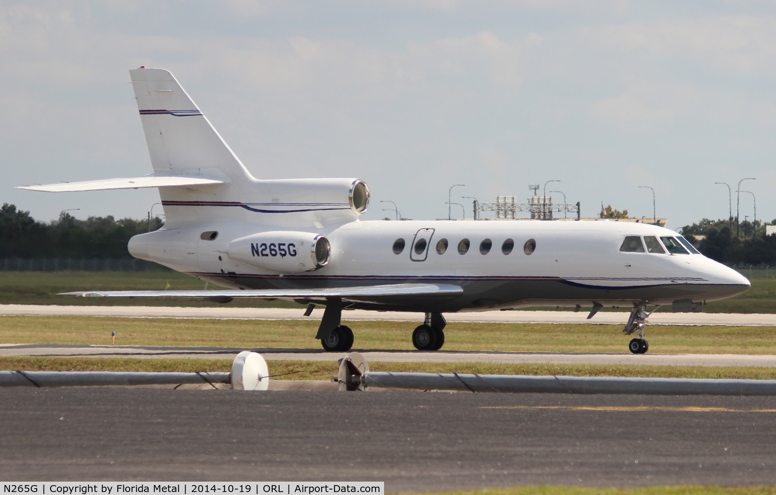 N265G, 1990 Dassault Falcon 50 C/N 214, Falcon 50