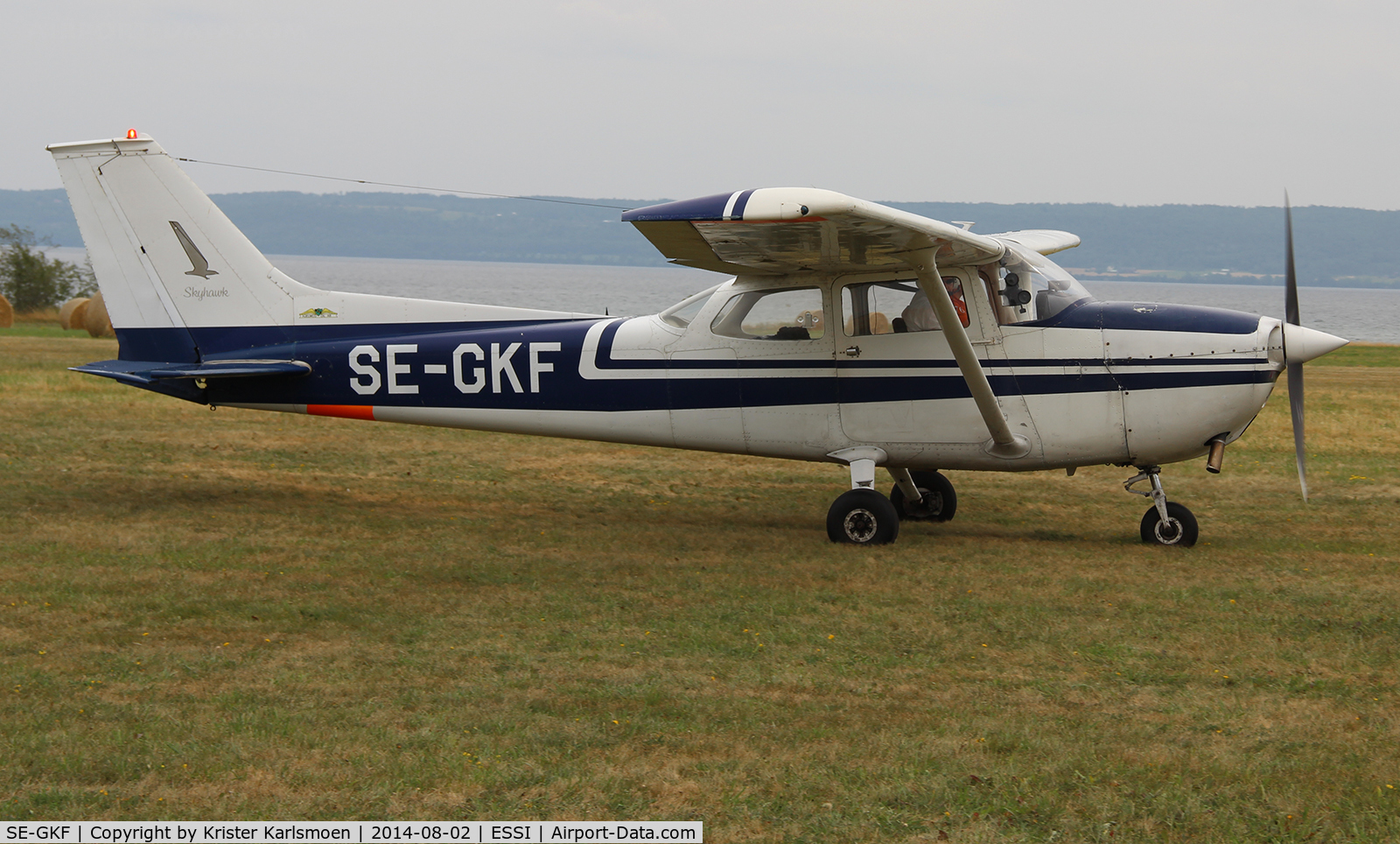 SE-GKF, 1974 Reims F172M Skyhawk Skyhawk C/N 1231, Visingsö Fly In 2014.