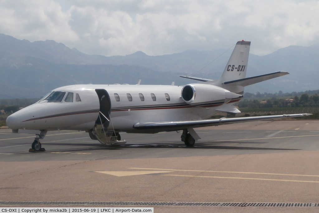 CS-DXI, 2006 Cessna 560 Citation XLS C/N 560-5621, Parked