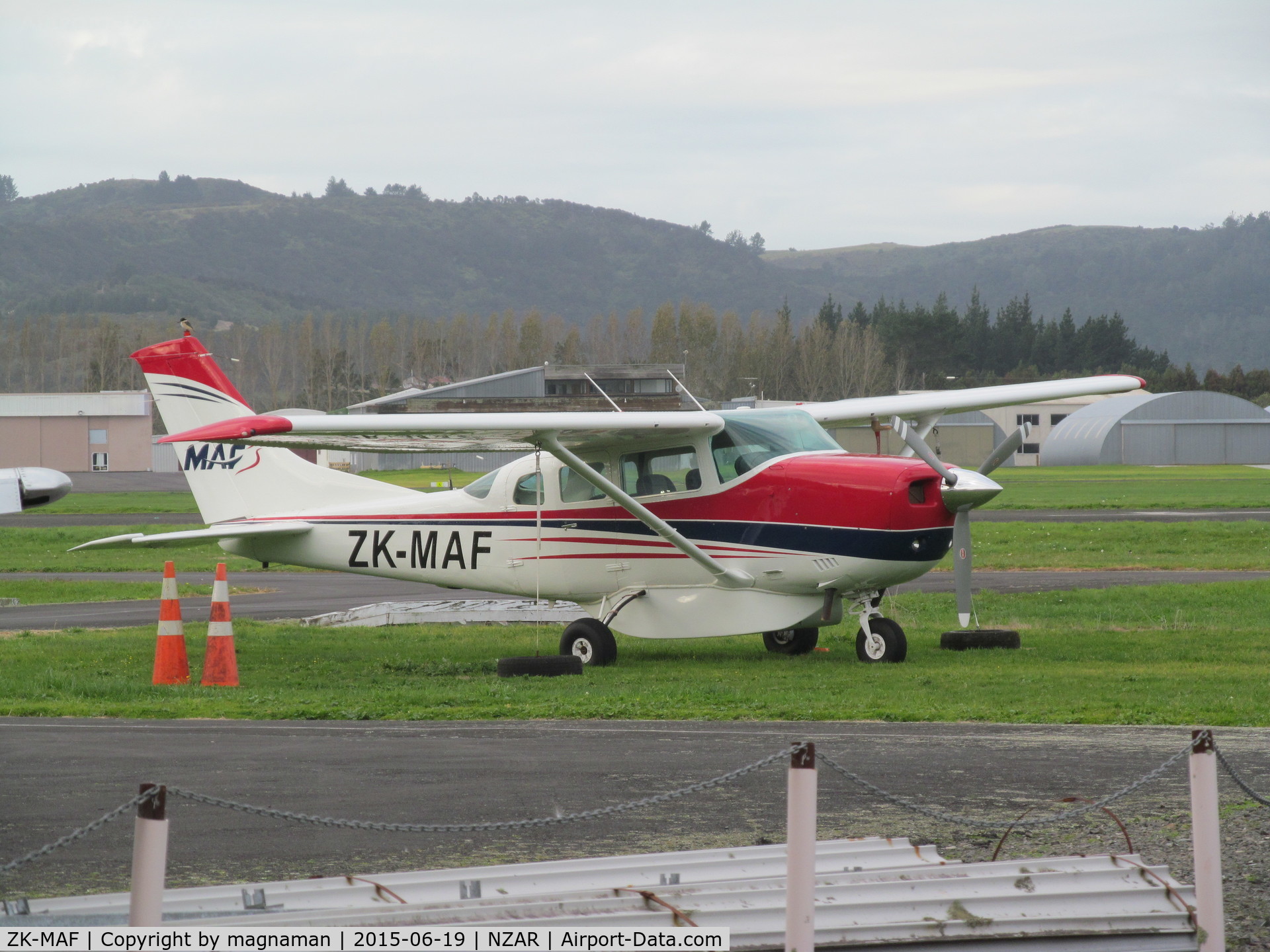 ZK-MAF, 1980 Cessna U206G Stationair C/N U20605671, Now wearing its new ID. Ex. VH-UBV imported recently.
