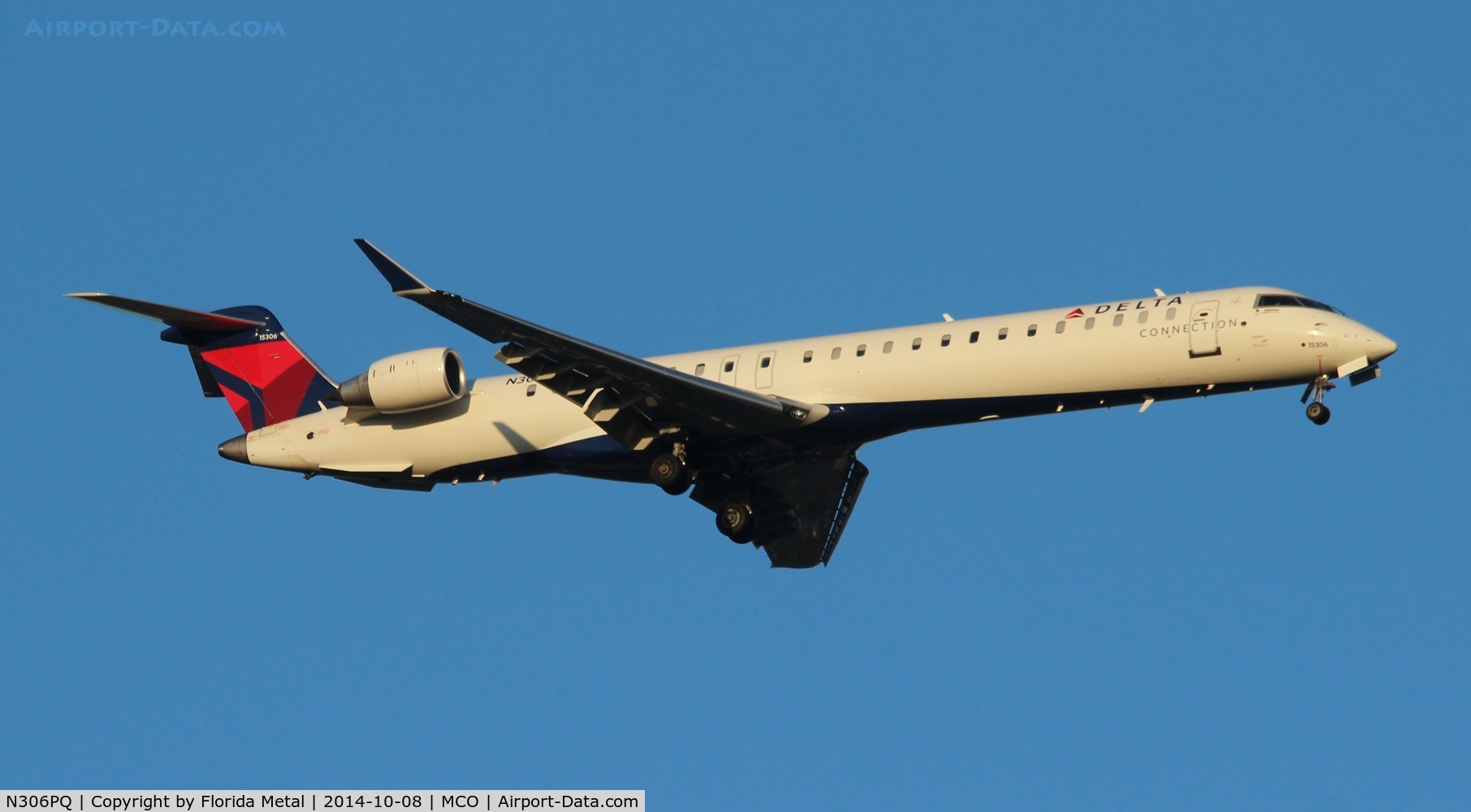 N306PQ, 2014 Bombardier CRJ-900LR (CL-600-2D24) C/N 15306, Delta Connection