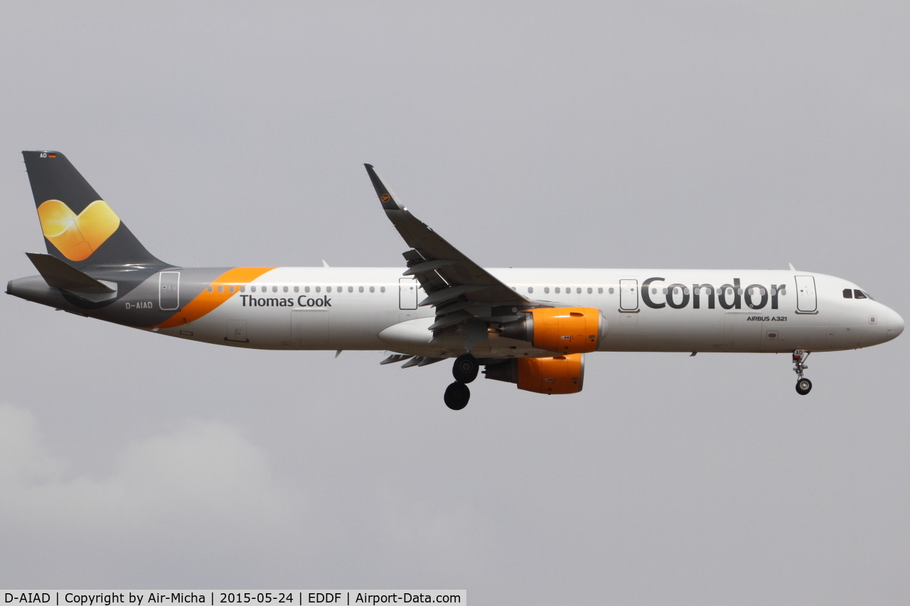 D-AIAD, 2014 Airbus A321-211 C/N 6053, Condor